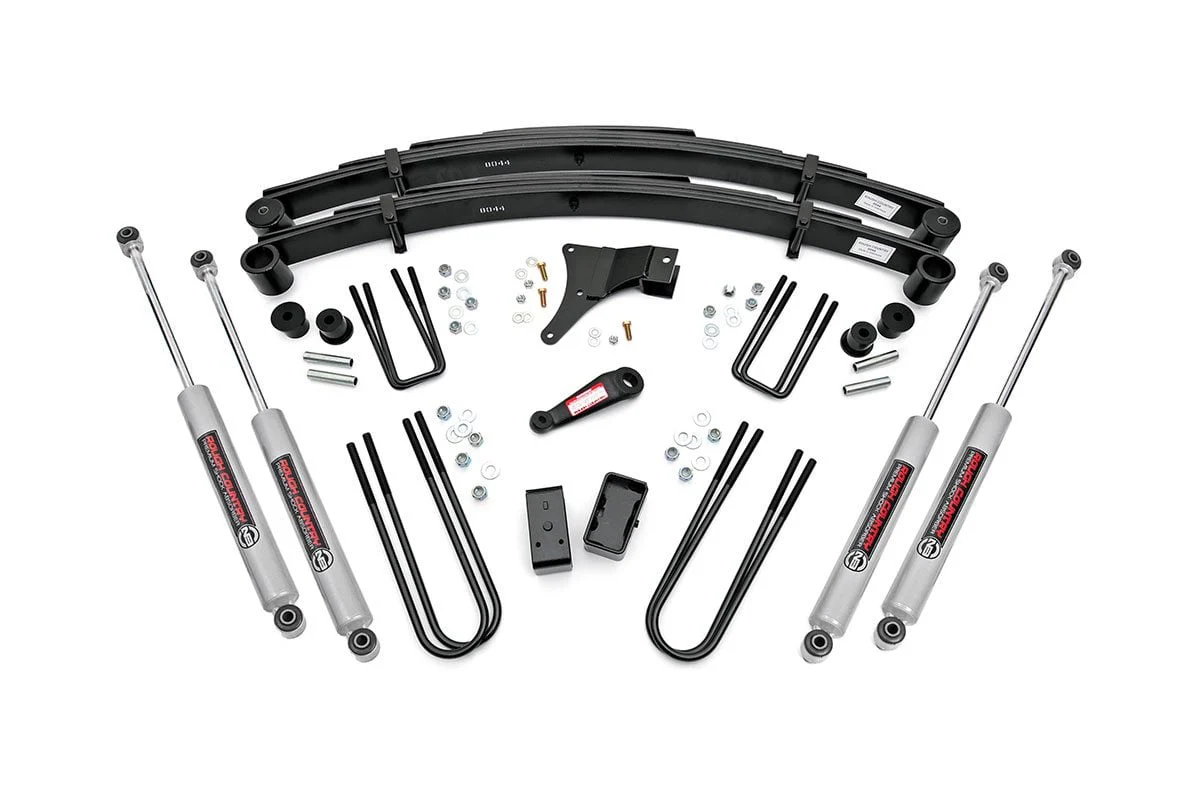 Rough Country - 4 Inch Lift Kit - Ford F-350 4WD (1986-1997)