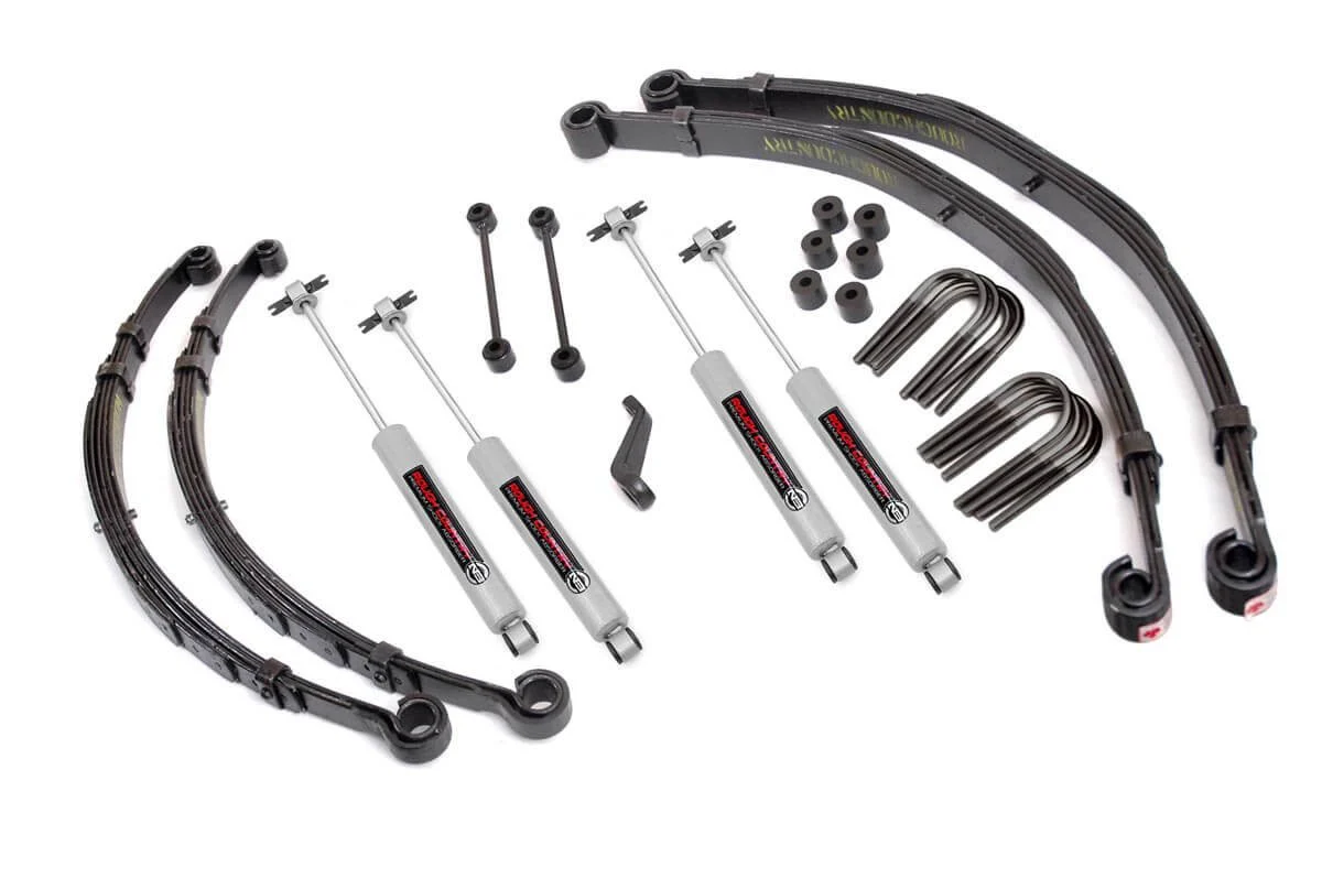 Rough Country - 4 Inch Lift Kit - Jeep CJ5/CJ7 7 4WD (1976-1981) - Image 3