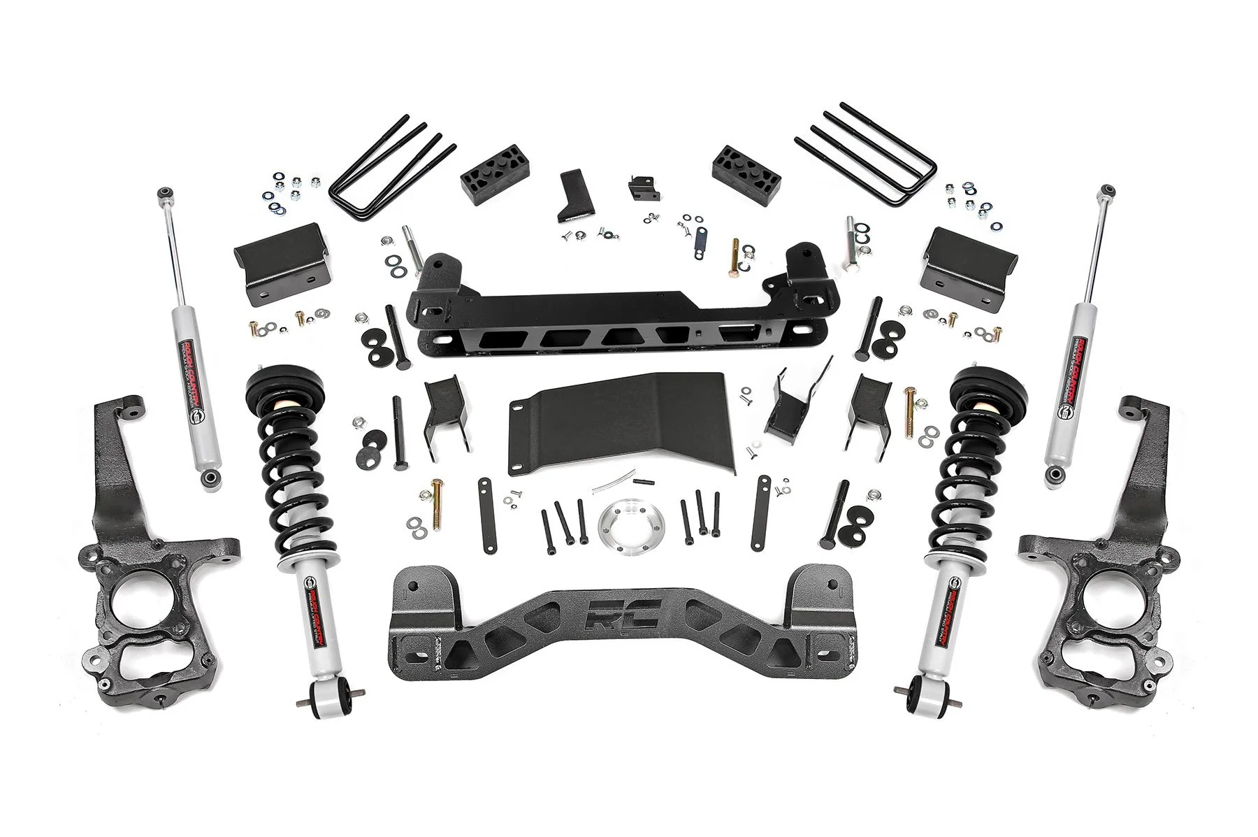 Rough Country - 4 Inch Lift Kit - N3 Struts - Ford F-150 4WD (2015-2020)