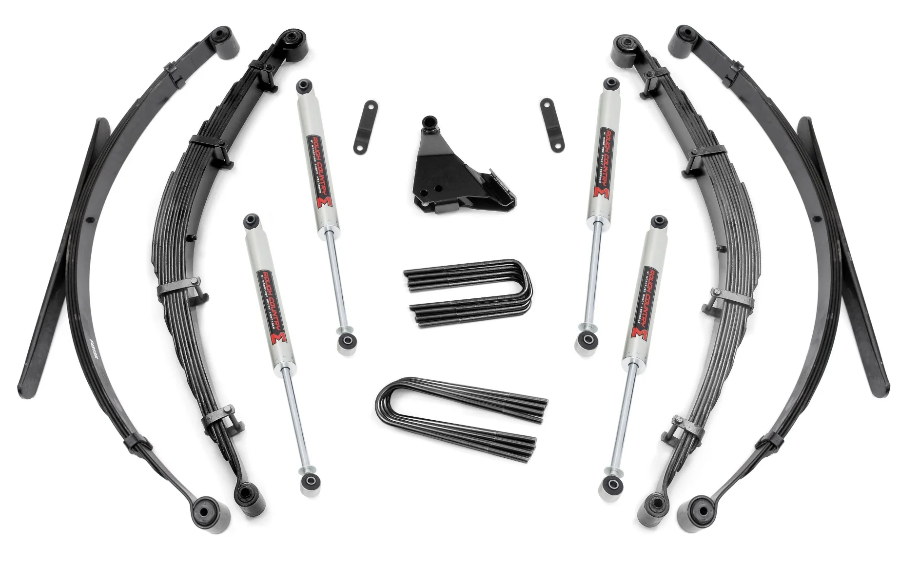 Rough Country - 4 Inch Lift Kit - Rear Springs - M1 - Ford F-250/F-350 Super Duty 4WD (99-04)
