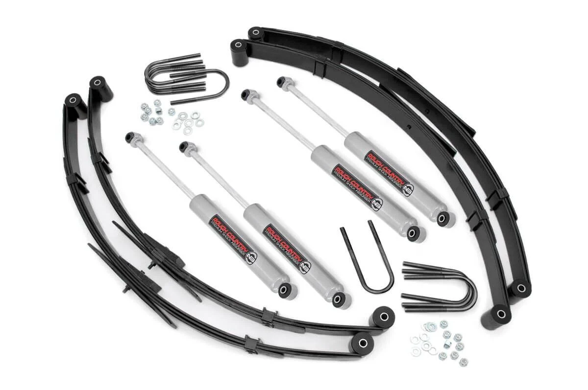 Rough Country - 4 Inch Lift Kit - Toyota Land Cruiser FJ40 4WD (1964-1980) - Image 3