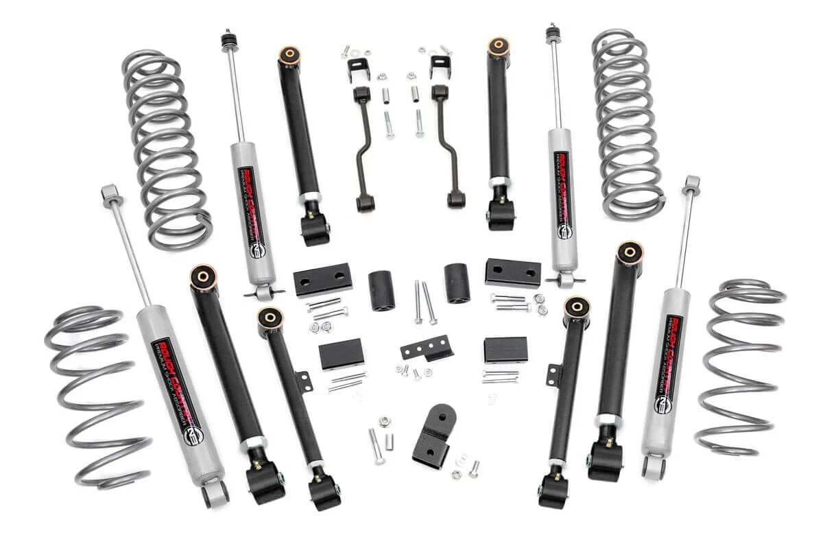 Rough Country - 4 Inch Lift Kit - X-Series - Jeep Grand Cherokee ZJ 2WD/4WD (1993-1998)