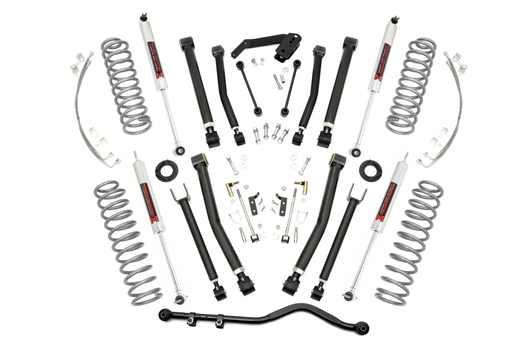 Rough Country - 4 Inch Lift Kit - X-Series - M1 - Jeep Wrangler JK 4WD (2007-2018)