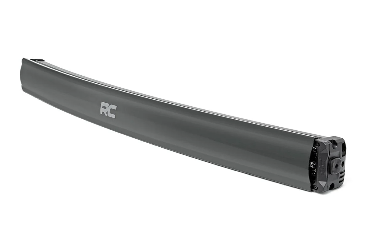 Rough Country - 40 Inch Black Series LED Light Bar - Curved - Dual Row - Cool White DRL - Image 3