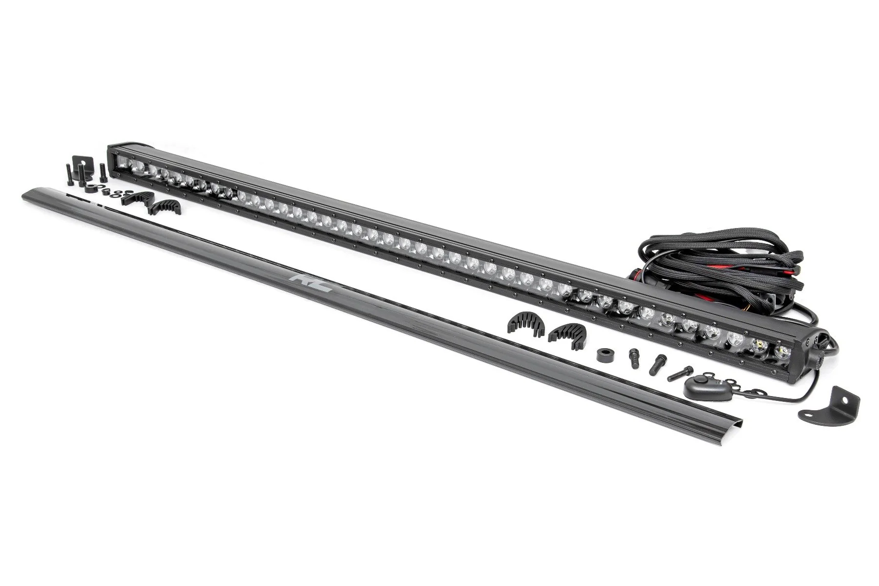 Rough Country - 40 Inch Black Series LED Light Bar - Single Row