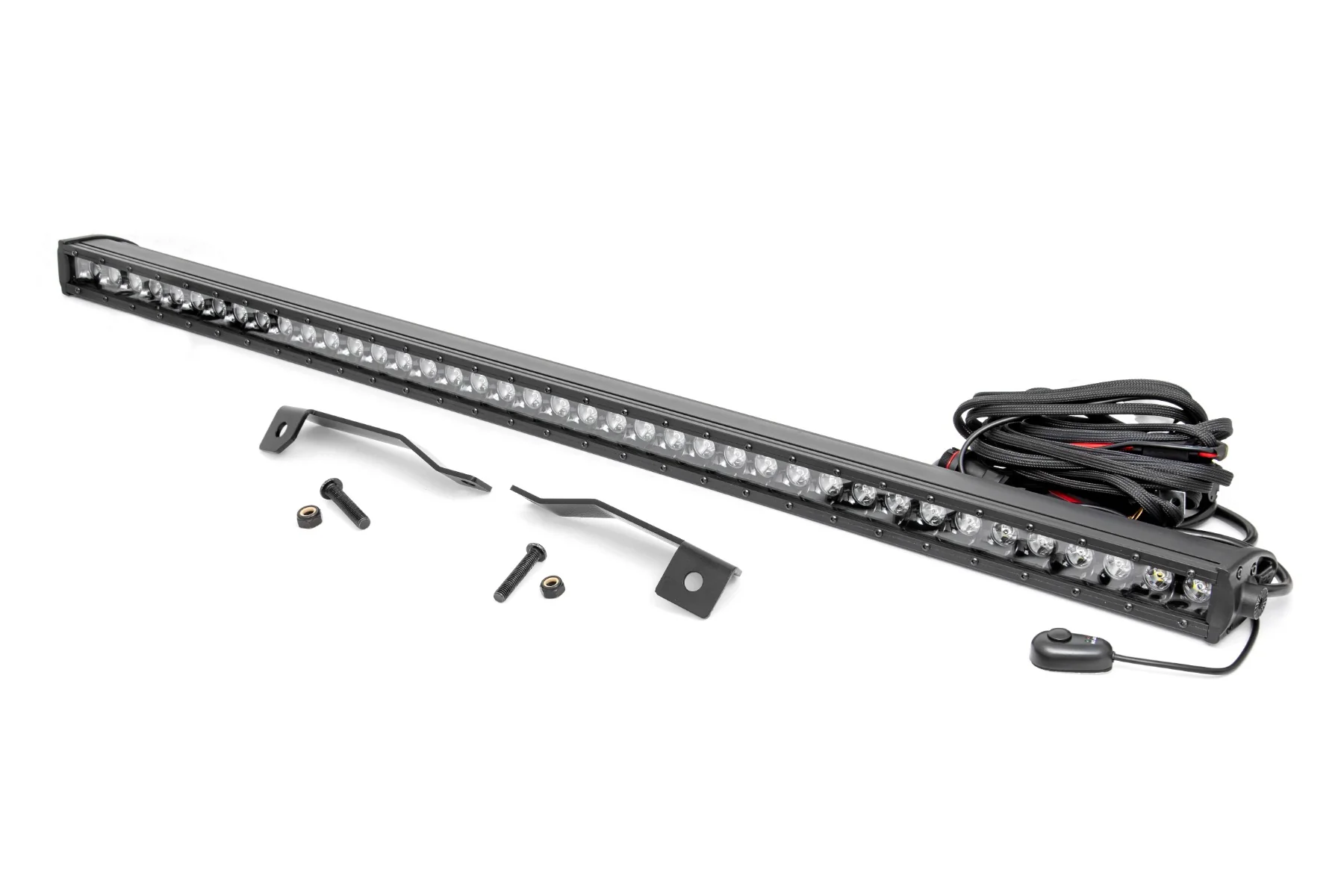 Rough Country - LED Light Kit - Rear Mount - 40" Black Single Row - Can-Am Maverick Sport 1000R - Image 3
