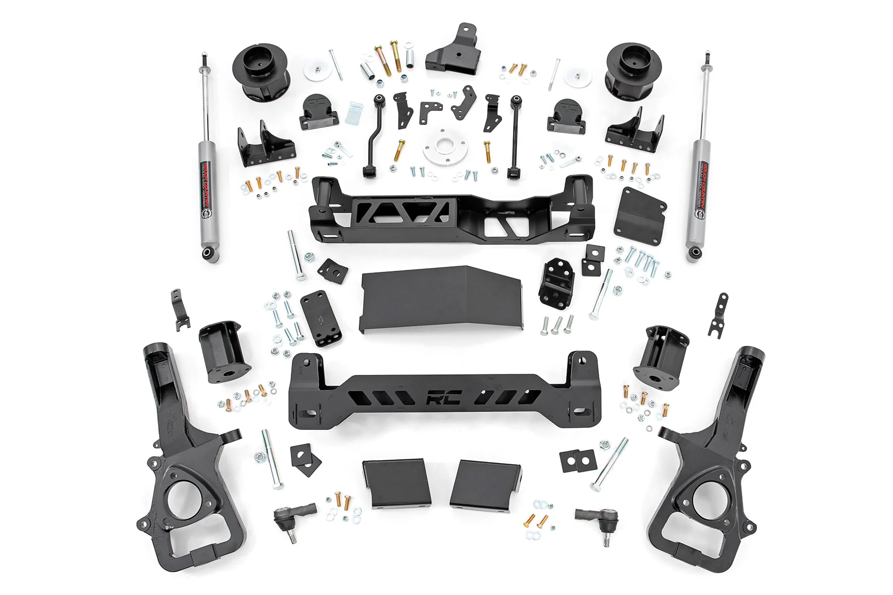 Rough Country - 5 Inch Lift Kit - 22XL - Air Ride - Ram 1500 4WD (2019-2024)