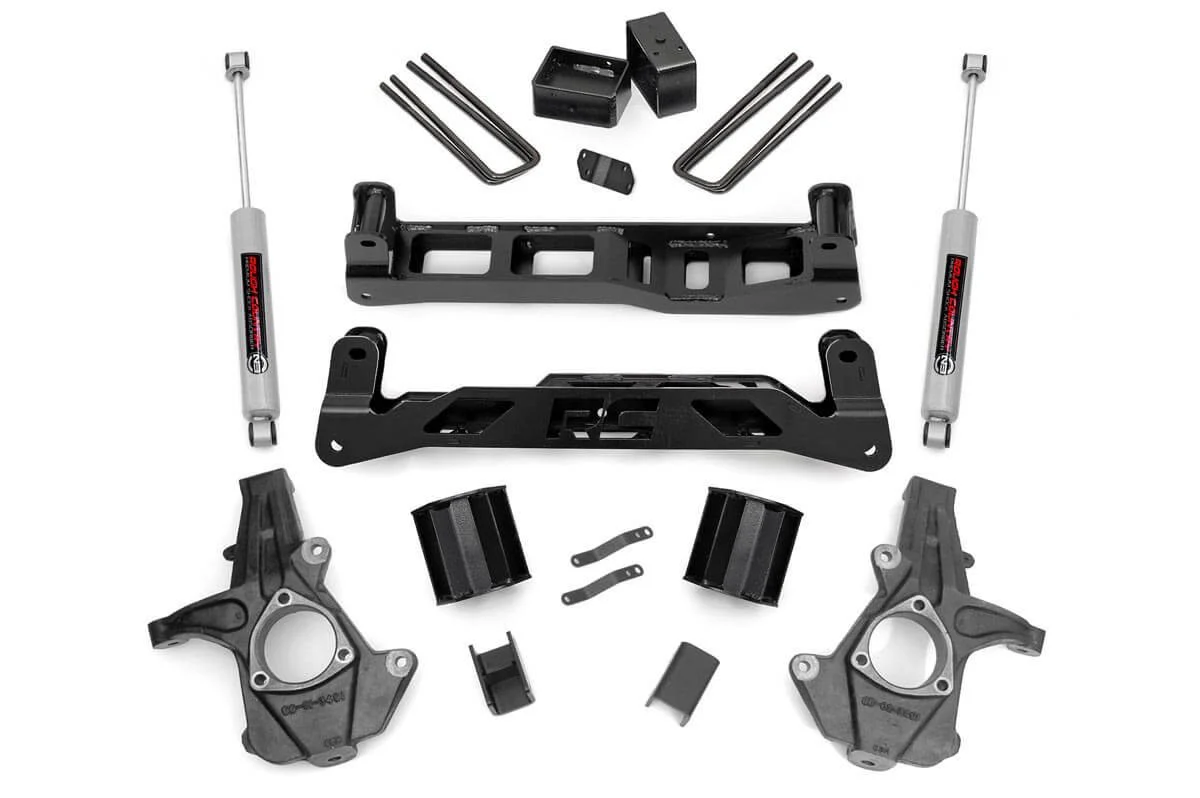 Rough Country - 5 Inch Lift Kit - Cast Steel - Chevy/GMC 1500 2WD (14-17) - Image 2