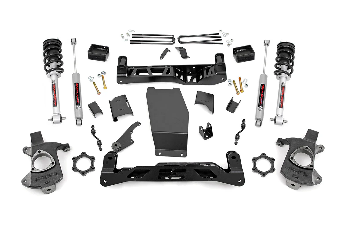 Rough Country - 5 Inch Lift Kit - Cast Steel - N3 Struts - Chevy/GMC 1500 (14-18 & Classic) - Image 2