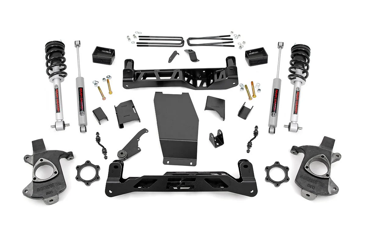 Rough Country - 5 Inch Lift Kit - Cast Steel - N3 Struts - Chevy/GMC 1500 (14-18 & Classic) - Image 6