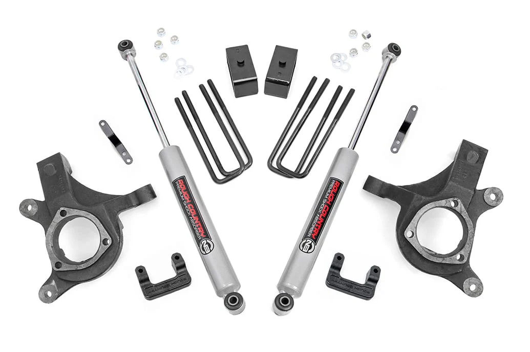 Rough Country - 5 Inch Lift Kit - Chevy Silverado & GMC Sierra 1500 2WD (2007-2013)