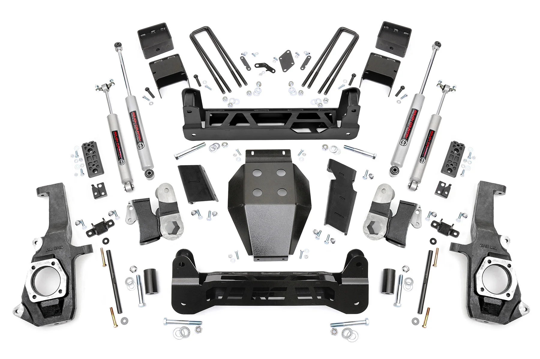 Rough Country - 5 Inch Lift Kit - NTD - Chevy/GMC 2500HD/3500HD (11-19)