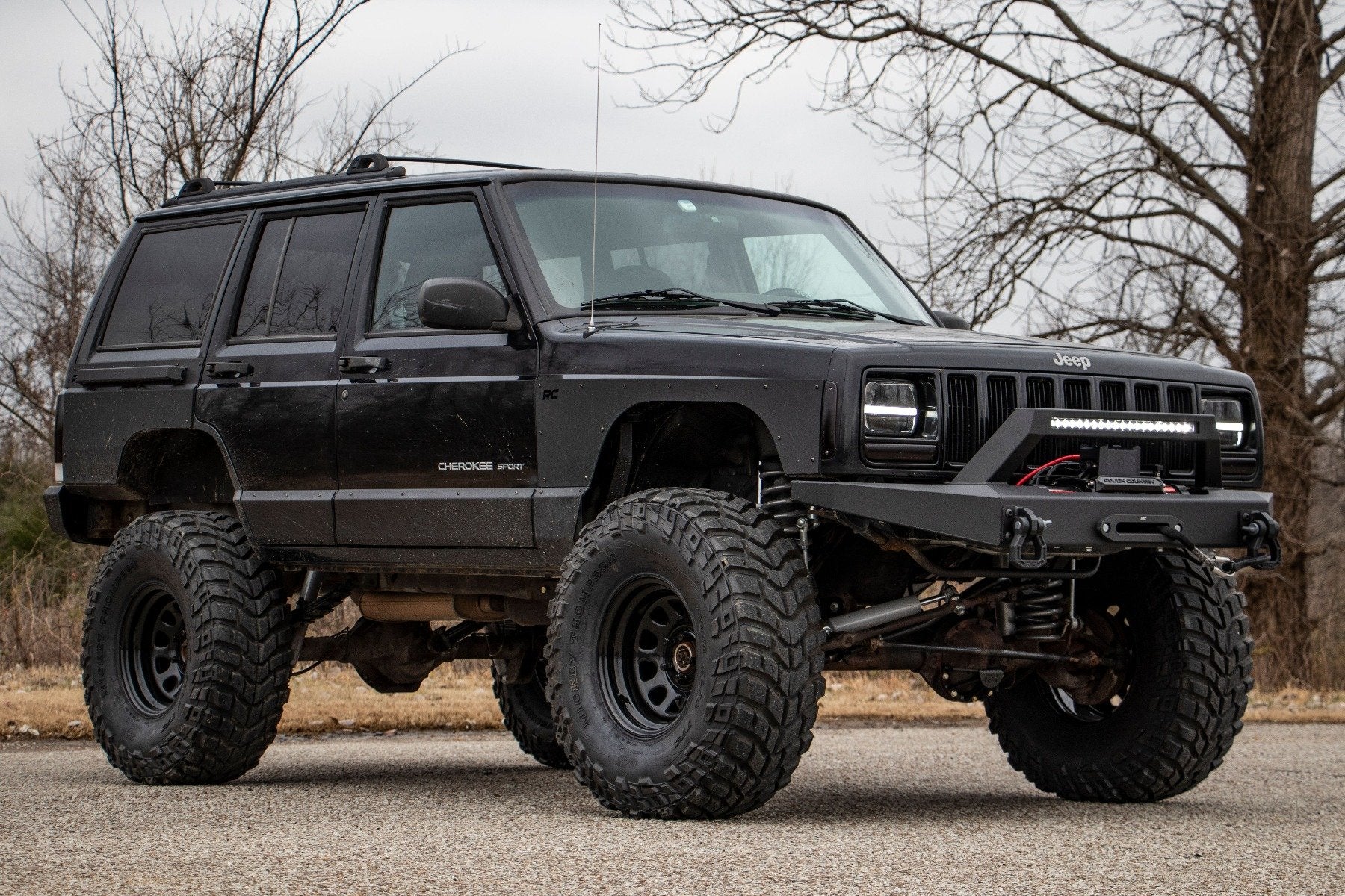 Rough Country - 6.5 Inch Lift Kit - Long Arm - NP242 - Jeep Cherokee XJ 4WD (1984-2001) - Image 2