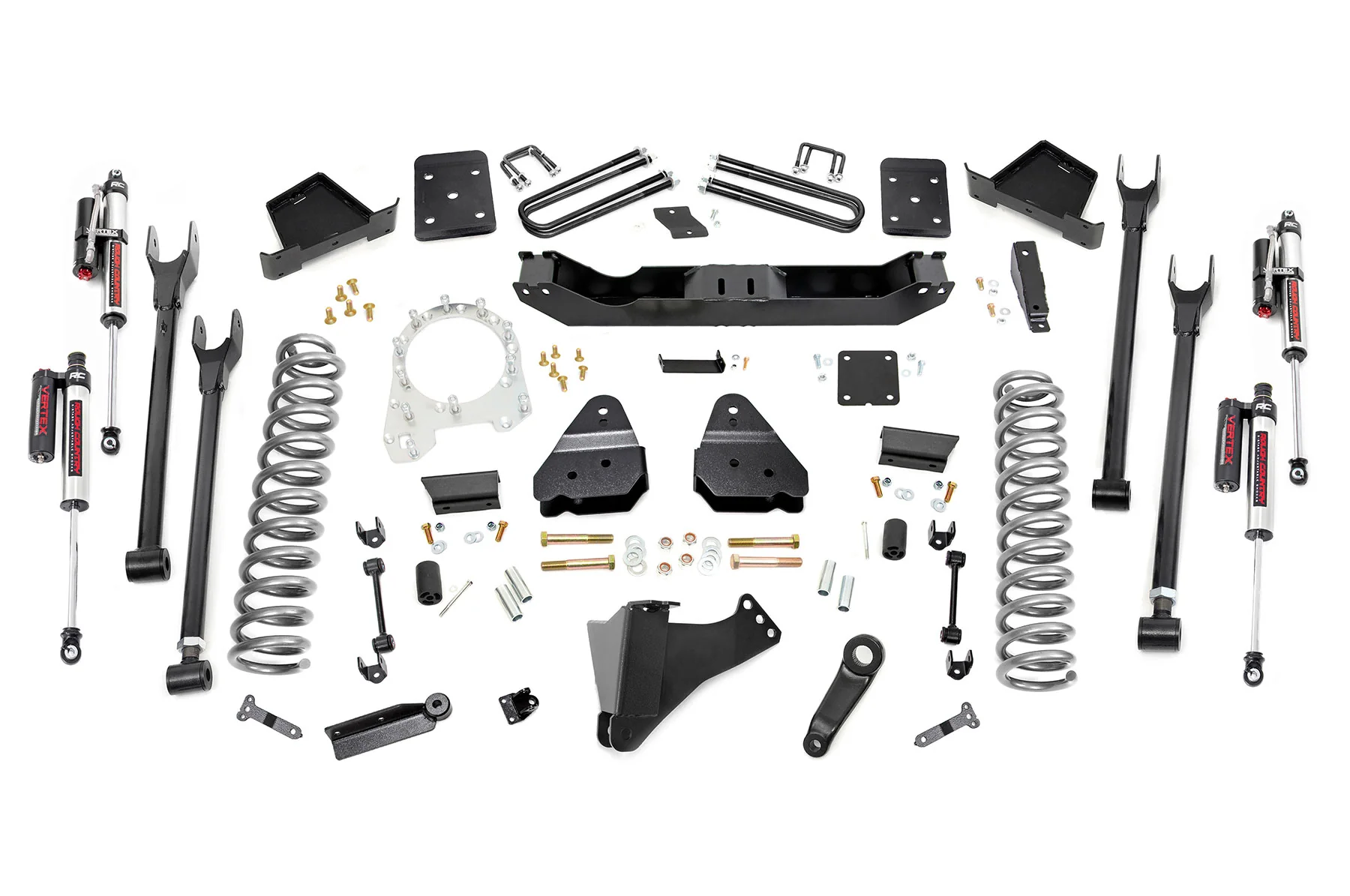 Rough Country - 6 Inch Lift Kit - 4-Link - OVLD - Vertex - Ford F-250/F-350 Super Duty (17-22) - Image 6