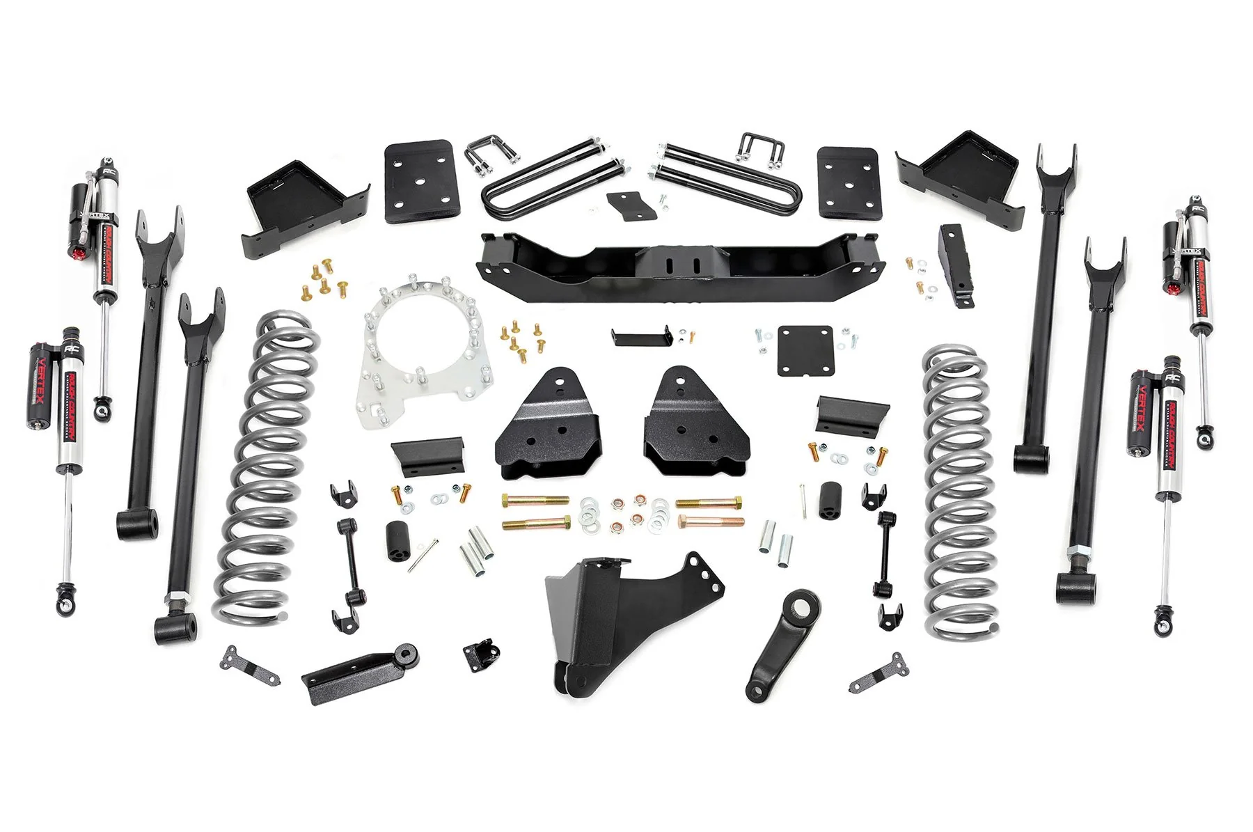 Rough Country - 6 Inch Lift Kit - Diesel - 4-Link - Vertex - Ford F-250/F-350 Super Duty (17-22) - Image 6