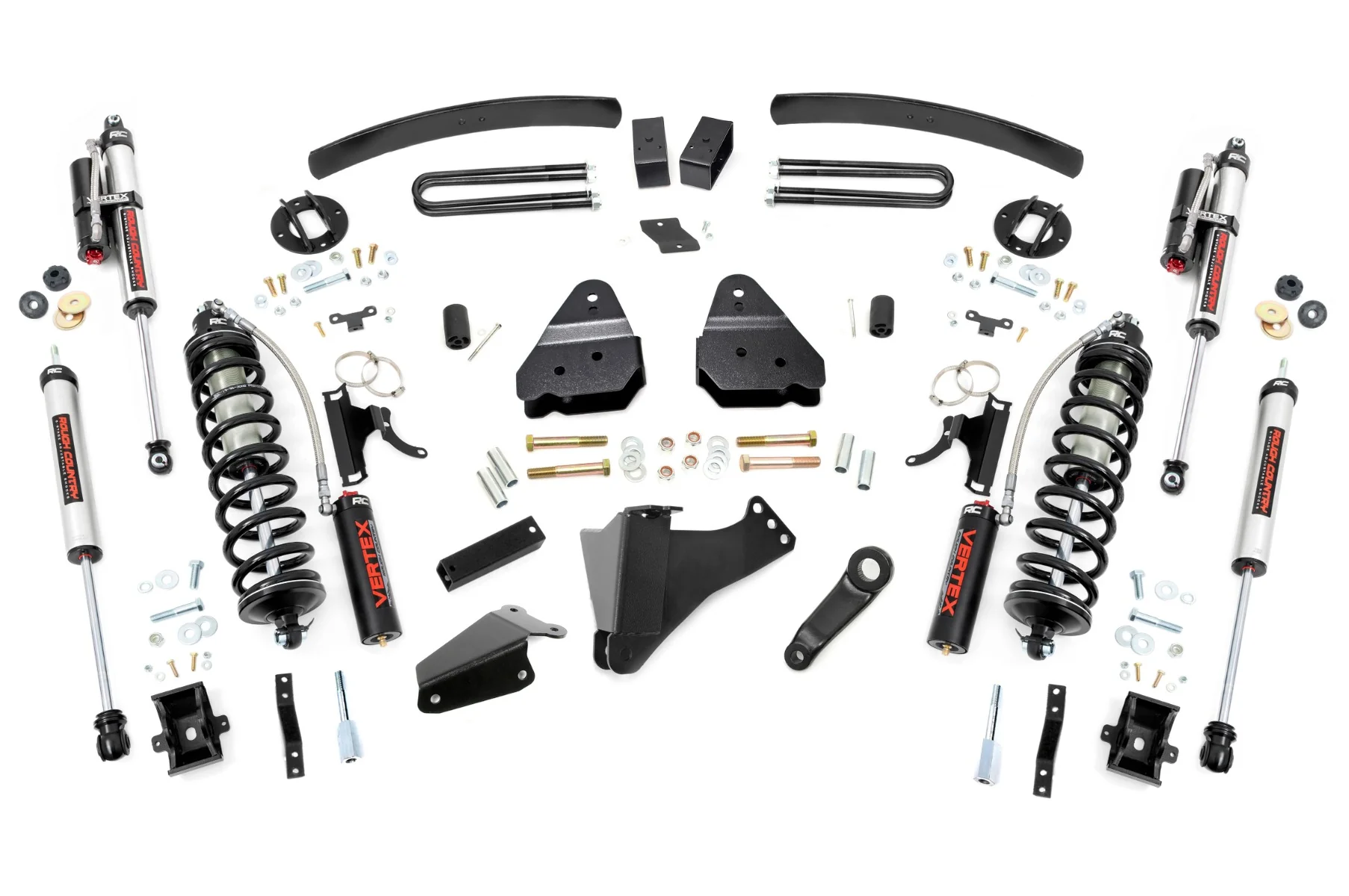 Rough Country - 6 Inch Lift Kit  -  Diesel  -  C/O Vertex - Ford F-250/F-350 Super Duty (05-07)