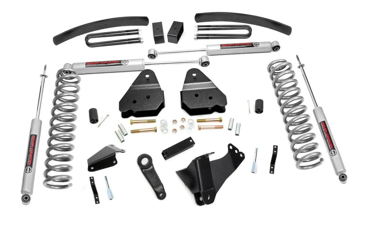 Rough Country - 6 Inch Lift Kit - Diesel - Ford F-250/F-350 Super Duty 4WD (2005-2007) - Image 2