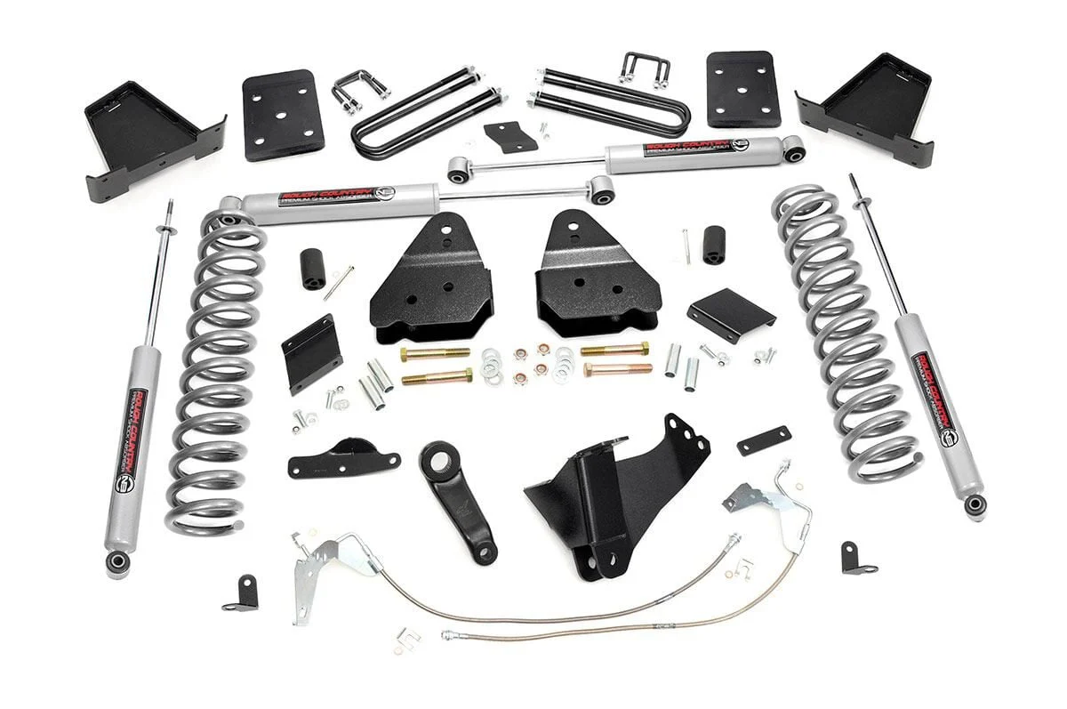 Rough Country - 6 Inch Lift Kit - Diesel - No OVLD - Ford F-250 Super Duty 4WD (2011-2014) - Image 2