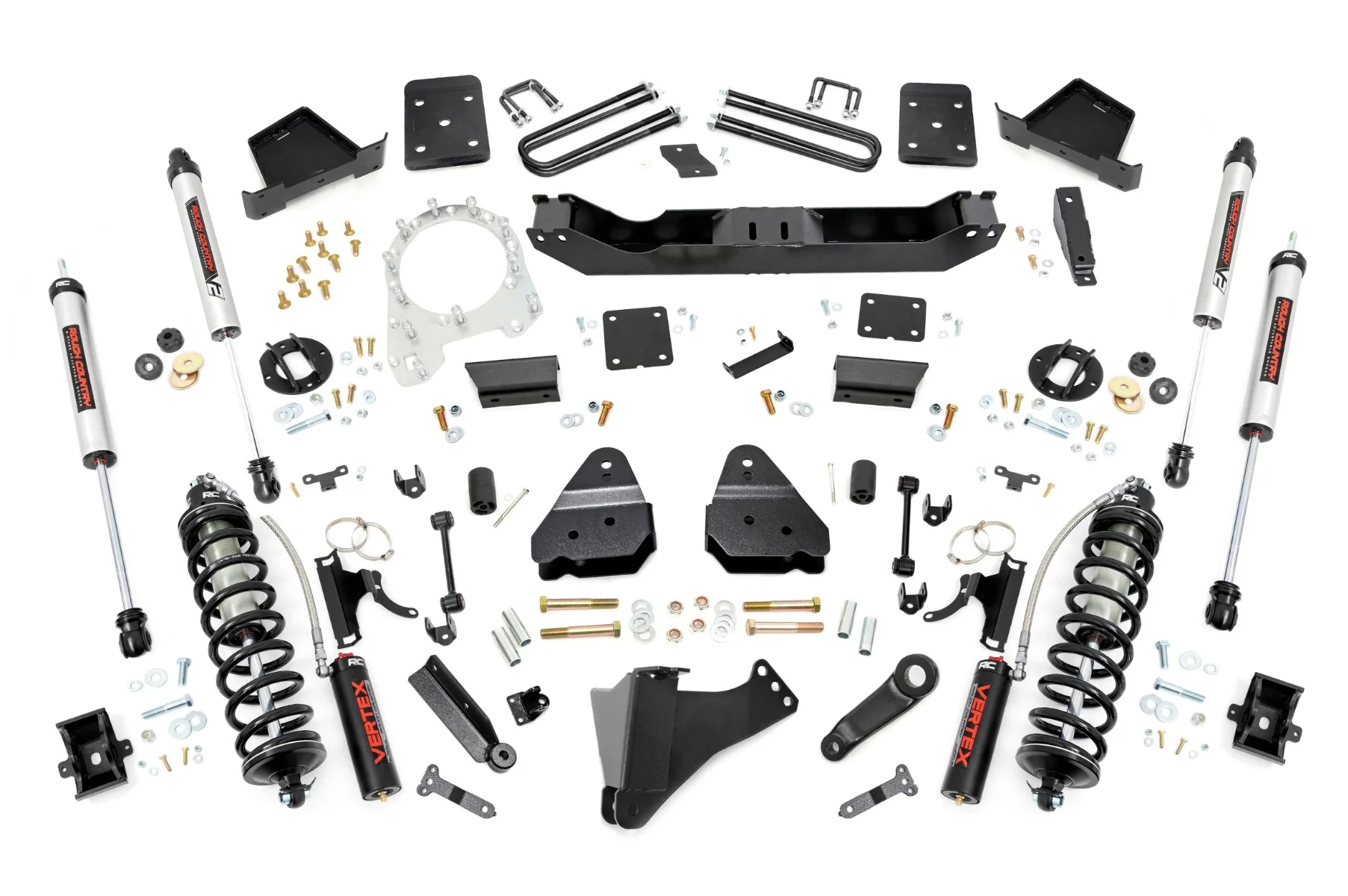 Rough Country - 6 Inch Lift Kit - Diesel - OVLD - C/O V2 - Ford F-250/F-350 Super Duty (17-22)
