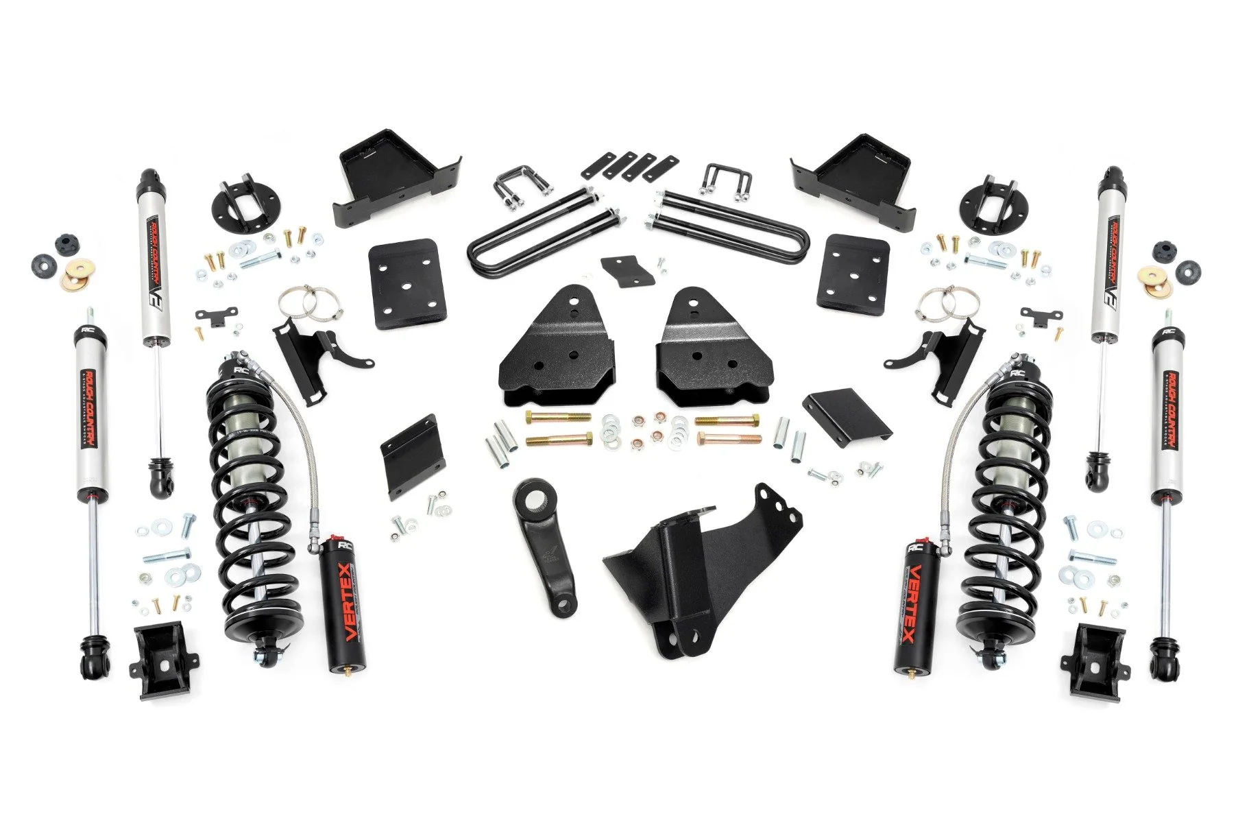 Rough Country - 6 Inch Lift Kit  -  Diesel  -  OVLD  -  C/O V2 - Ford F-250 Super Duty (15-16) - Image 2