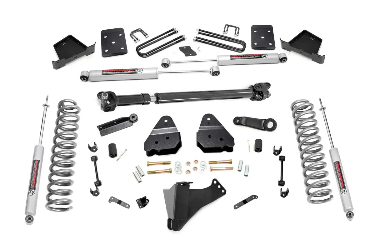 Rough Country - 6 Inch Lift Kit - Diesel - OVLD - D/S - Ford F-250/F-350 Super Duty (17-22) - Image 6