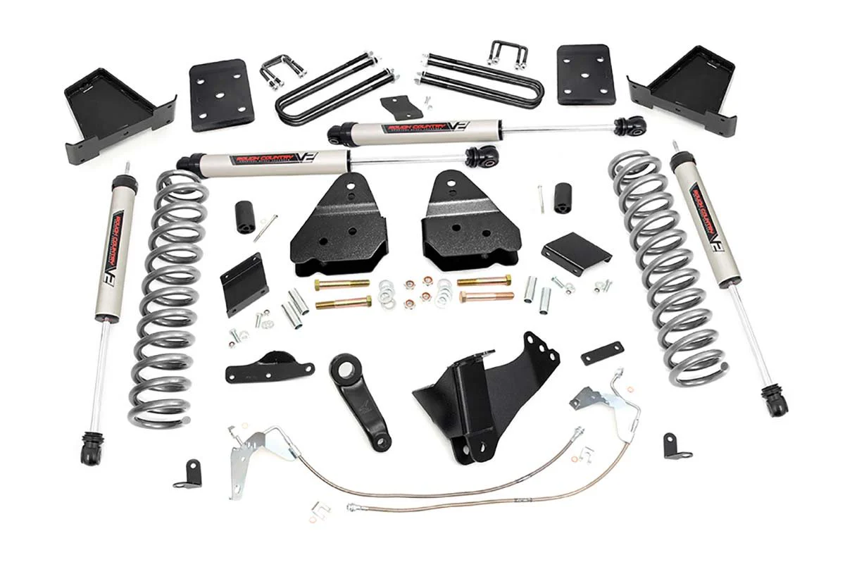 Rough Country - 6 Inch Lift Kit - Diesel - OVLD - V2 - Ford F-250 Super Duty 4WD (2015-2016) - Image 2