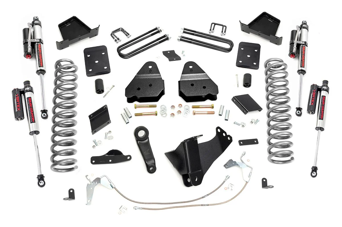 Rough Country - 6 Inch Lift Kit - Diesel - OVLD - Vertex - Ford F-250 Super Duty 4WD (15-16)