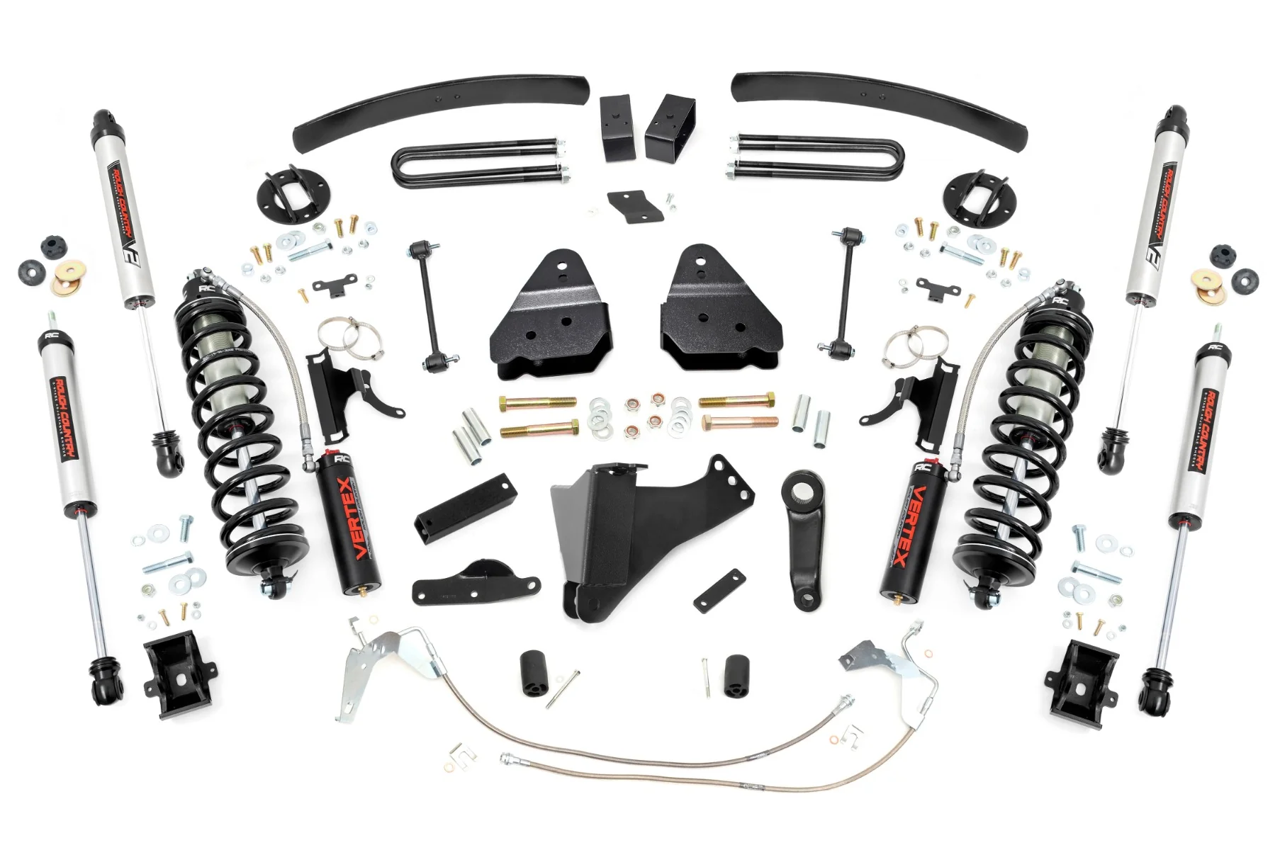 Rough Country - 6 Inch Lift Kit  -  Gas  -  C/O V2 - Ford F-250/F-350 Super Duty 4WD (08-10) - Image 2