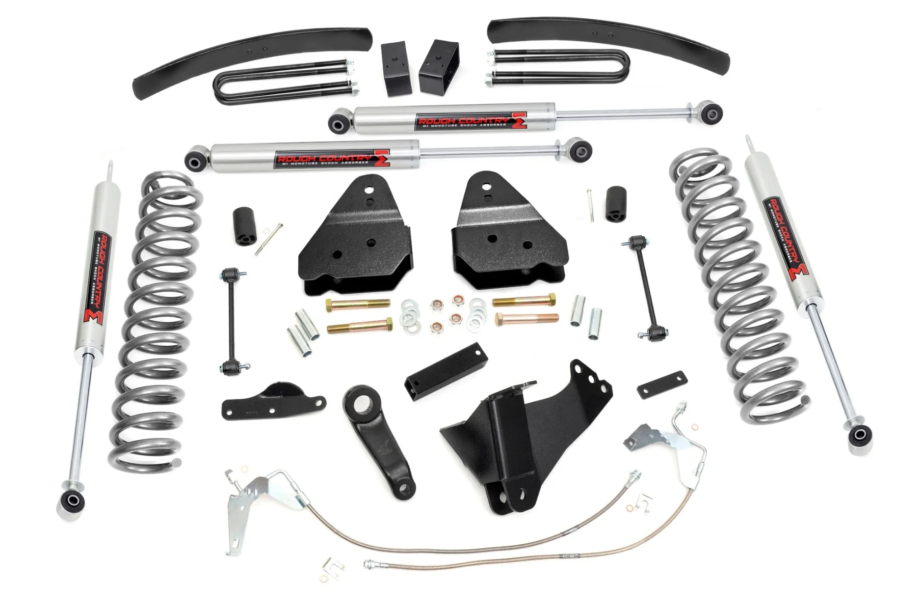 Rough Country - 6 Inch Lift Kit - Gas - M1 - Ford F-250/F-350 Super Duty 4WD (2008-2010)