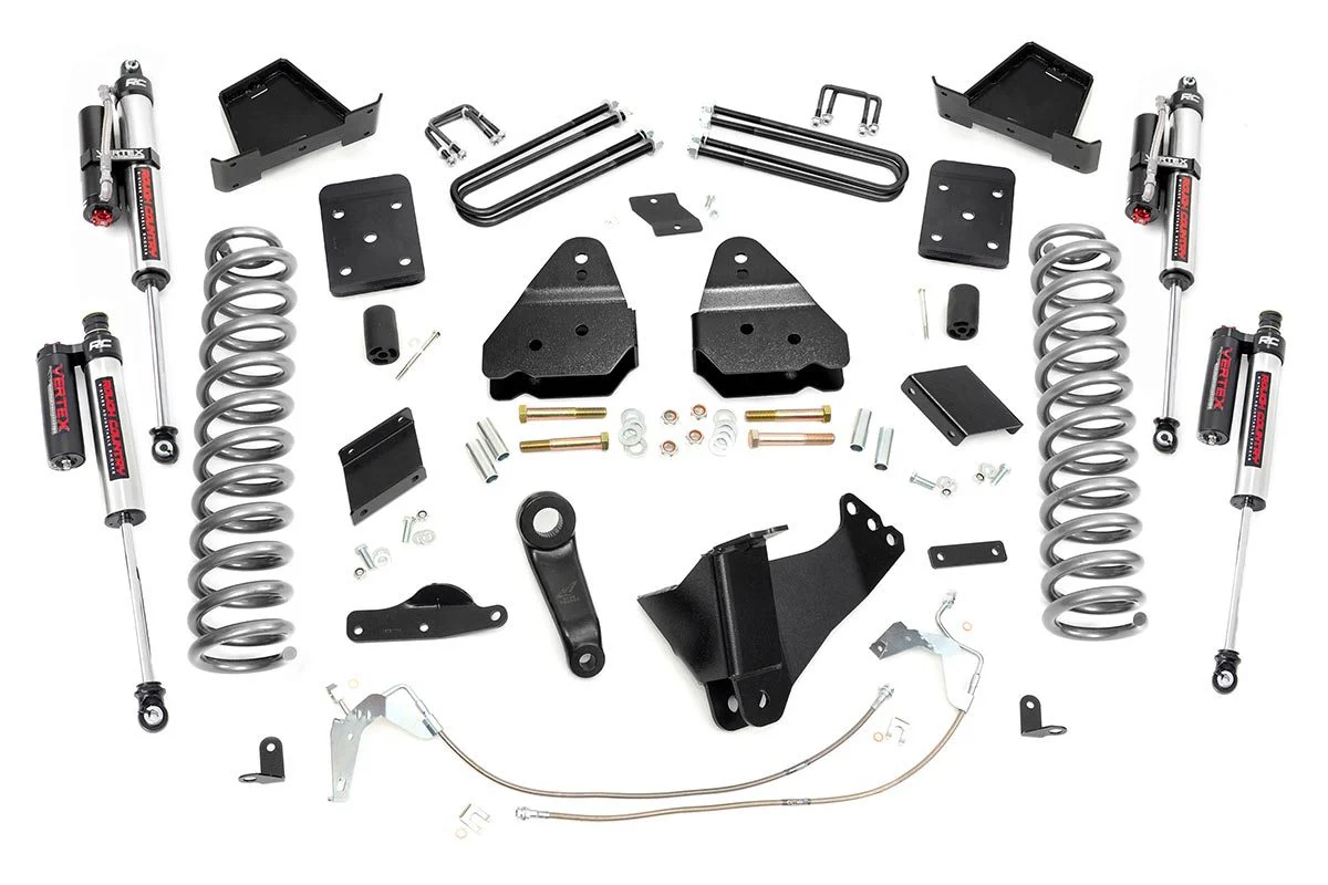 Rough Country - 6 Inch Lift Kit - Gas - No OVLD - Vertex - Ford F-250 Super Duty 4WD (11-14)
