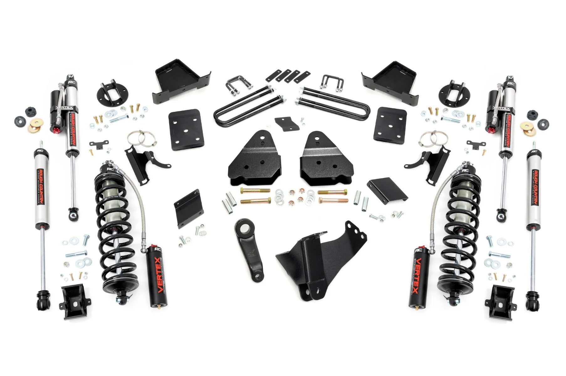 Rough Country - 6 Inch Lift Kit  -  Gas  -  OVLD  -  C/O Vertex - Ford F-250 Super Duty (15-16)