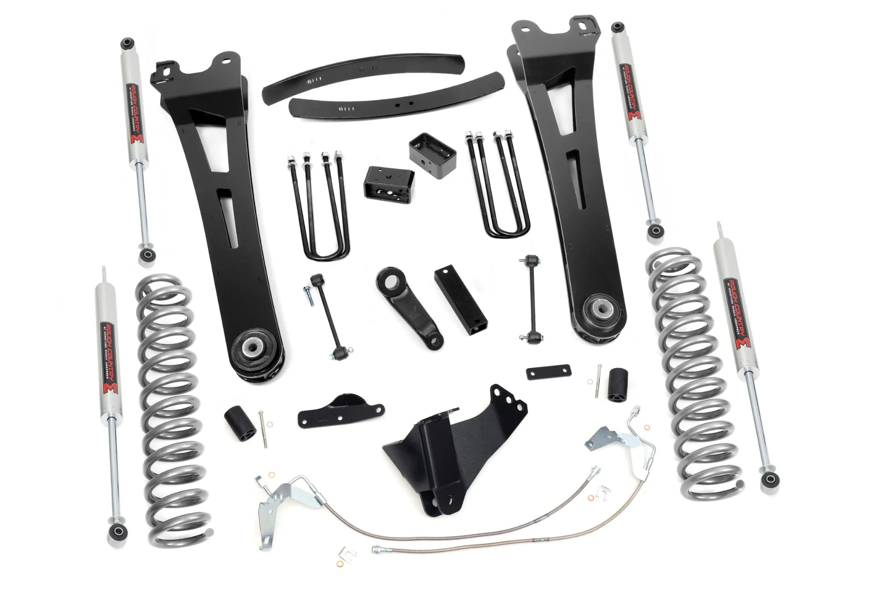 Rough Country - 6 Inch Lift Kit - Gas - Radius Arm - M1 - Ford F-250/F-350 Super Duty (08-10)