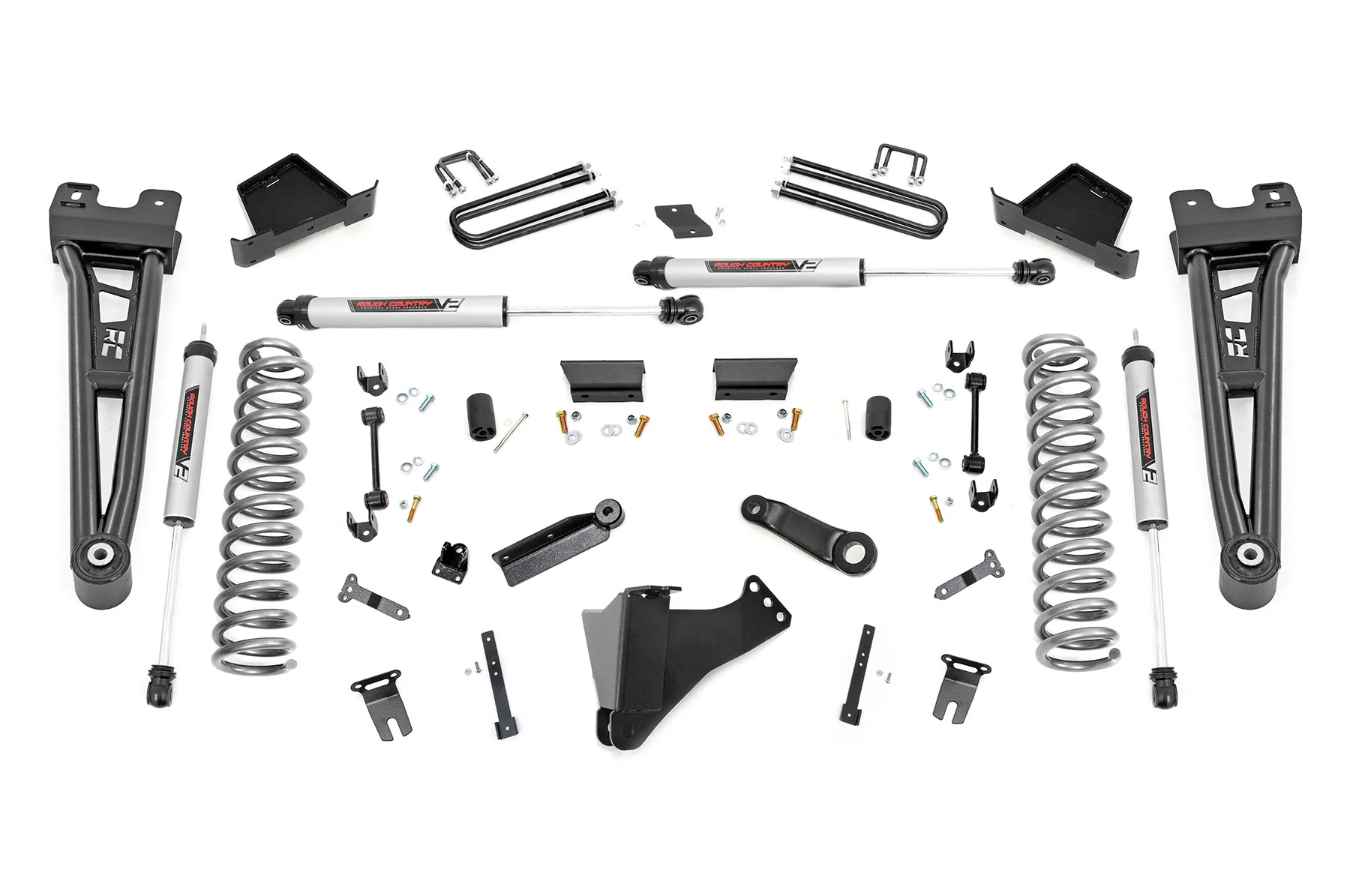 Rough Country - 6 Inch Lift Kit - Gas - Radius Arm - V2 - Ford F-250/F-350 Super Duty (23-25) - Image 7
