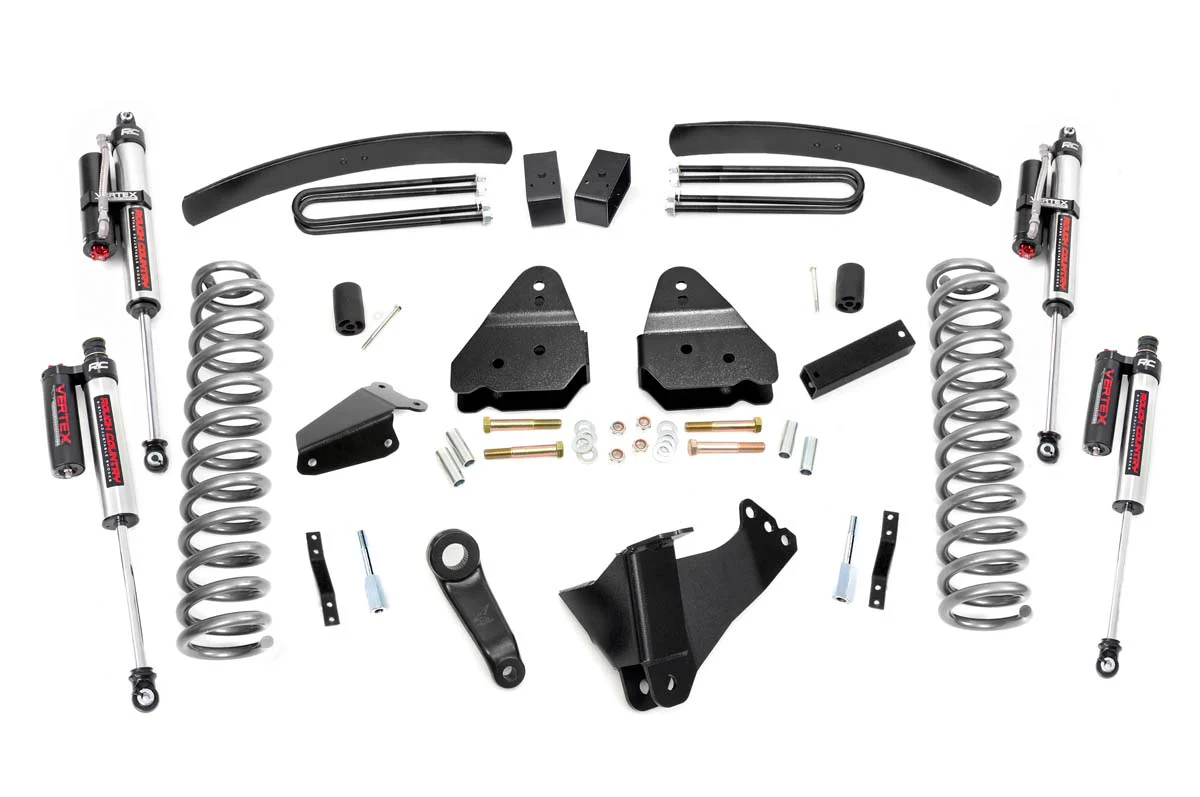 Rough Country - 6 Inch Lift Kit - Gas - Vertex - Ford F-250/F-350 Super Duty 4WD (2005-2007)