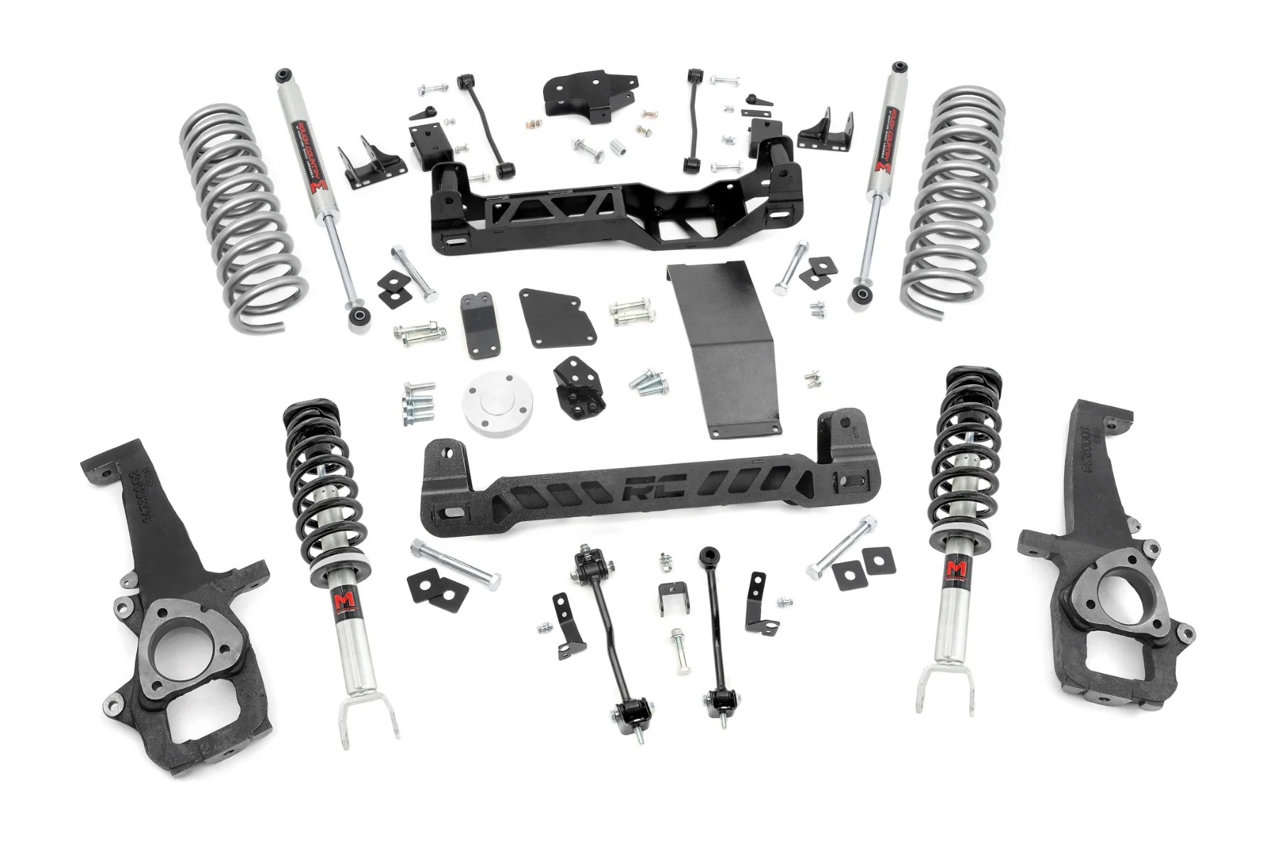 Rough Country - 6 Inch Lift Kit - M1 Struts/M1 - Ram 1500 4WD (2012-2018 & Classic)