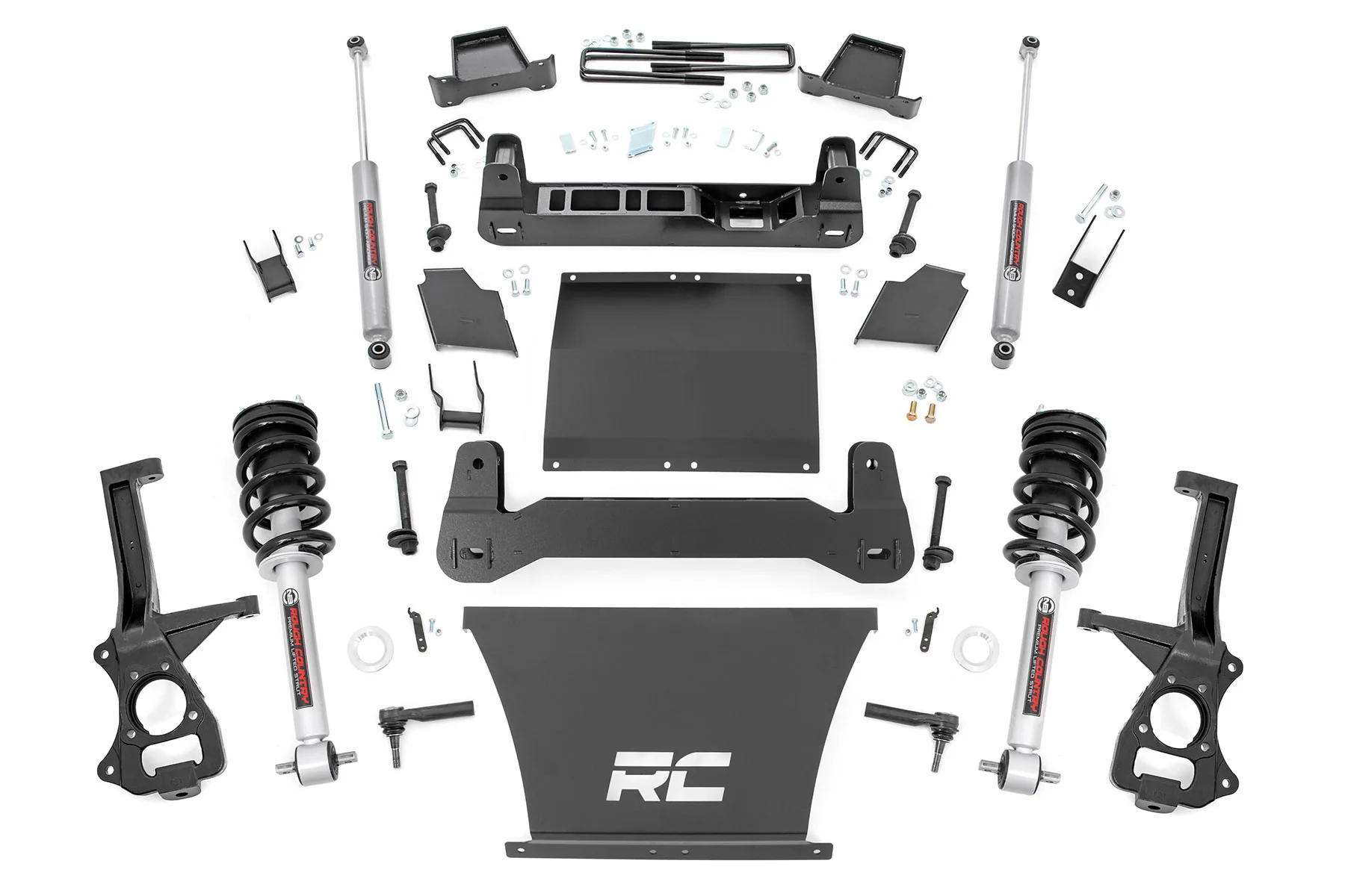 Rough Country - 6 Inch Lift Kit - N3 Struts - Chevy Silverado 1500 4WD (2019-2024 & Classic) - Image 7