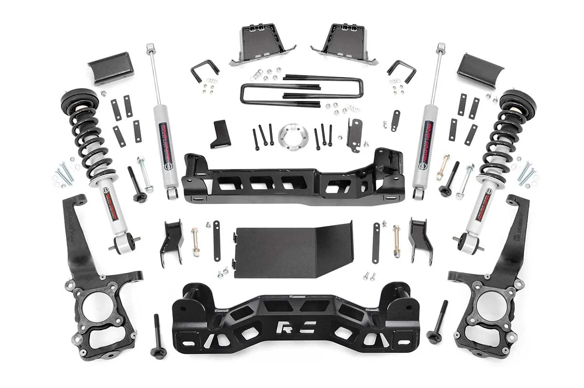 Rough Country - 6 Inch Lift Kit - N3 Struts - Ford F-150 4WD (2014) - Image 2