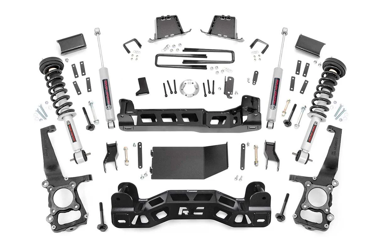 Rough Country - 6 Inch Lift Kit - N3 Struts - Ford F-150 4WD (2014) - Image 8