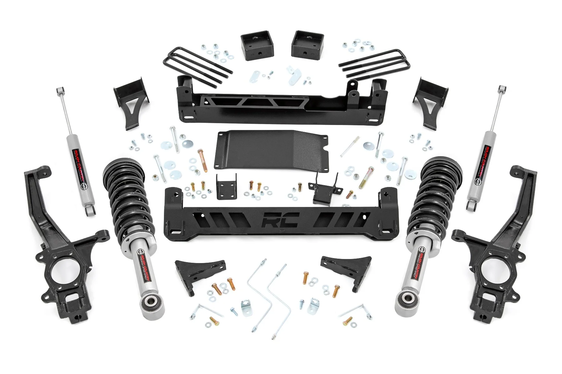 Rough Country - 6 Inch Lift Kit - N3 Struts - Nissan Frontier 2WD/4WD (2005-2021)