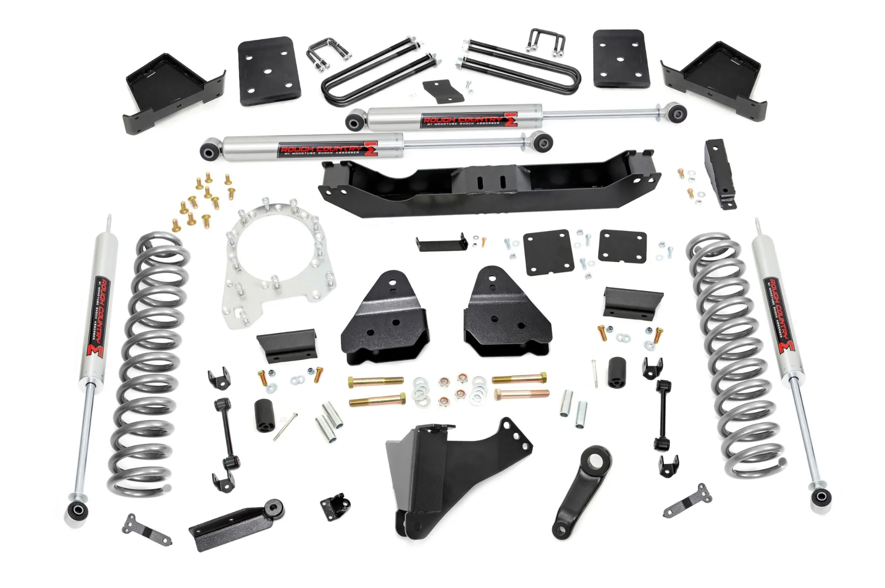 Rough Country - 6 Inch Lift Kit - No OVLDS - M1 - Ford F-250/F-350 Super Duty 4WD (2017-2022)