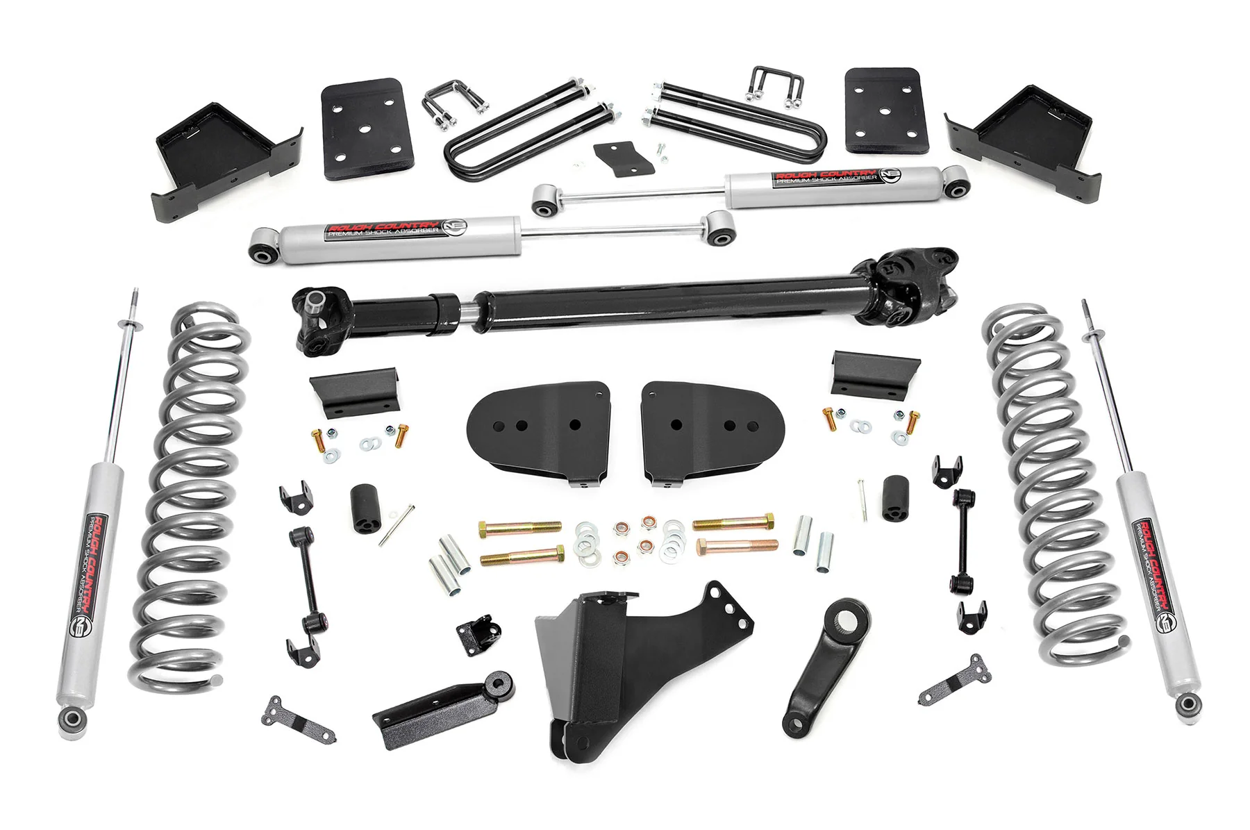 Rough Country - 6 Inch Lift Kit - OVLDS - D/S - Ford F-250/F-350 Super Duty 4WD (2023-2025) - Image 6