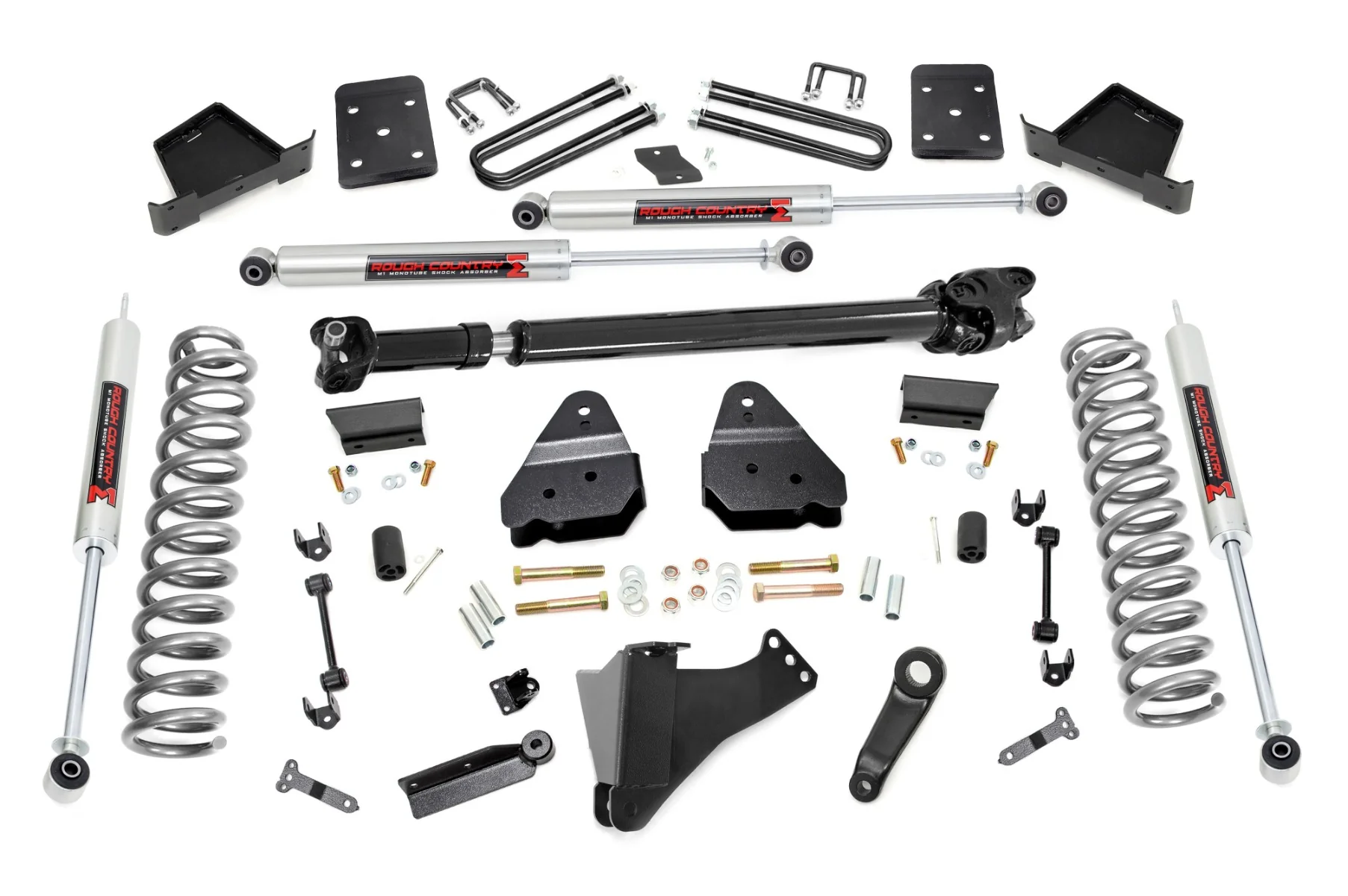 Rough Country - 6 Inch Lift Kit - OVLDS - D/S - M1 - Ford F-250/F-350 Super Duty 4WD (17-22)