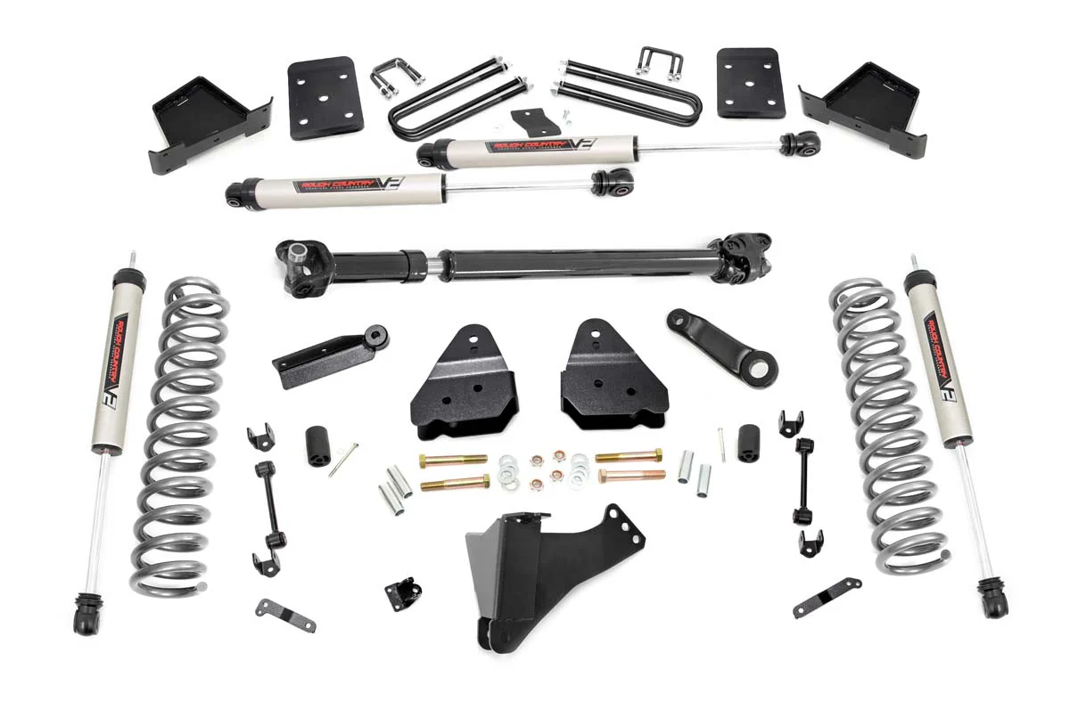 Rough Country - 6 Inch Lift Kit - OVLDS - D/S - V2 - Ford F-250/F-350 Super Duty 4WD (17-22) - Image 6
