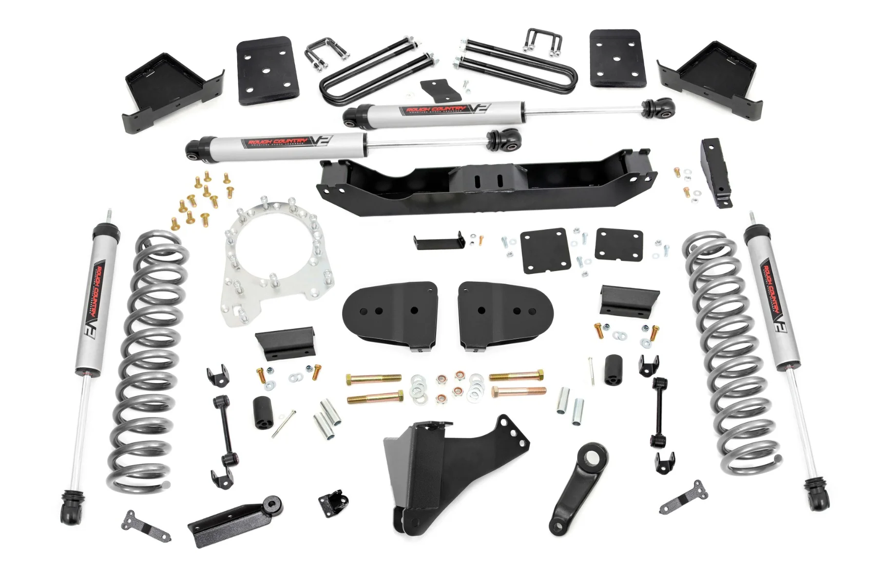 Rough Country - 6 Inch Lift Kit - OVLDS - V2 - Ford F-250/F-350 Super Duty 4WD (2023-2025)