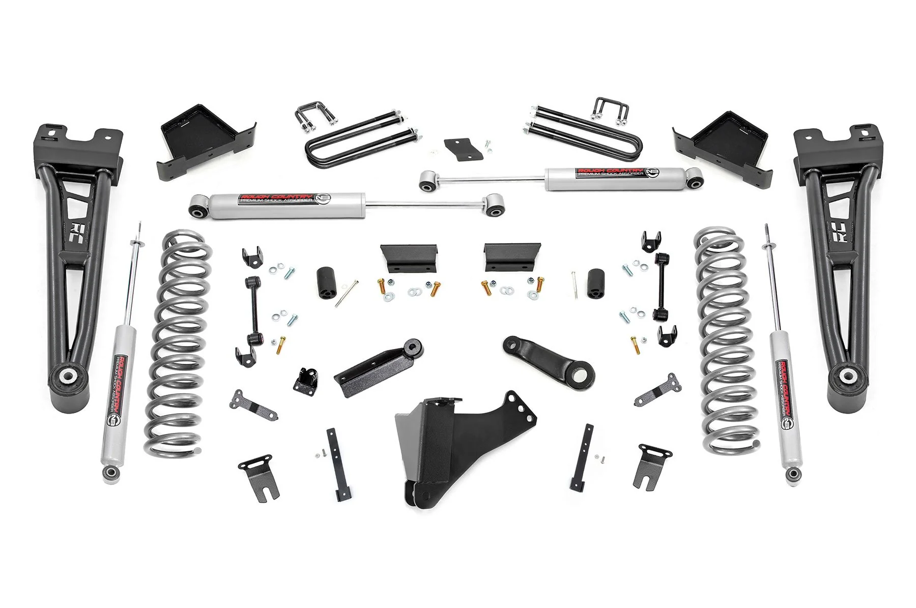 Rough Country - 6 Inch Lift Kit - Radius Arm - Ford F-250/F-350 Super Duty 4WD (2023-2025) - Image 7