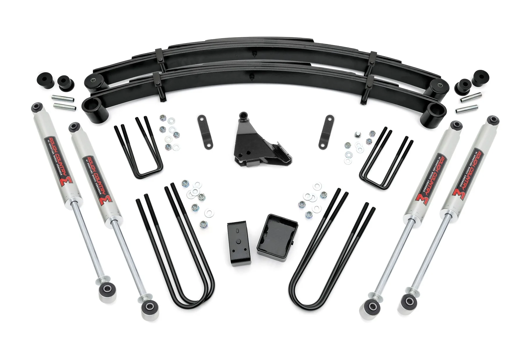 Rough Country - 6 Inch Lift Kit - Rear Blocks - M1 - Ford F-250/F-350 Super Duty 4WD (99-04)