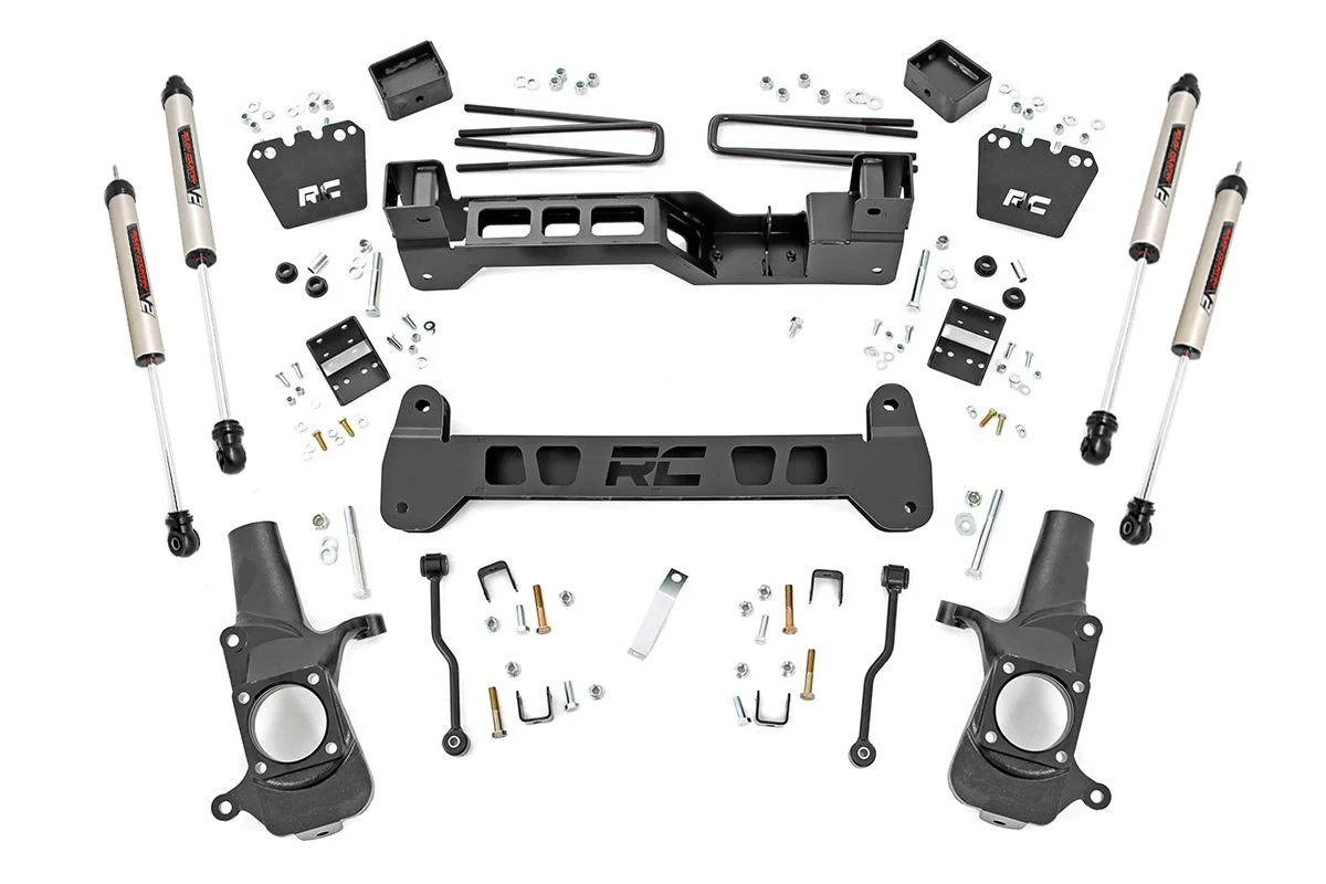 Rough Country - 6 Inch Lift Kit - V2 - Chevy Silverado & GMC Sierra 2500HD 2WD (2001-2010) - Image 2