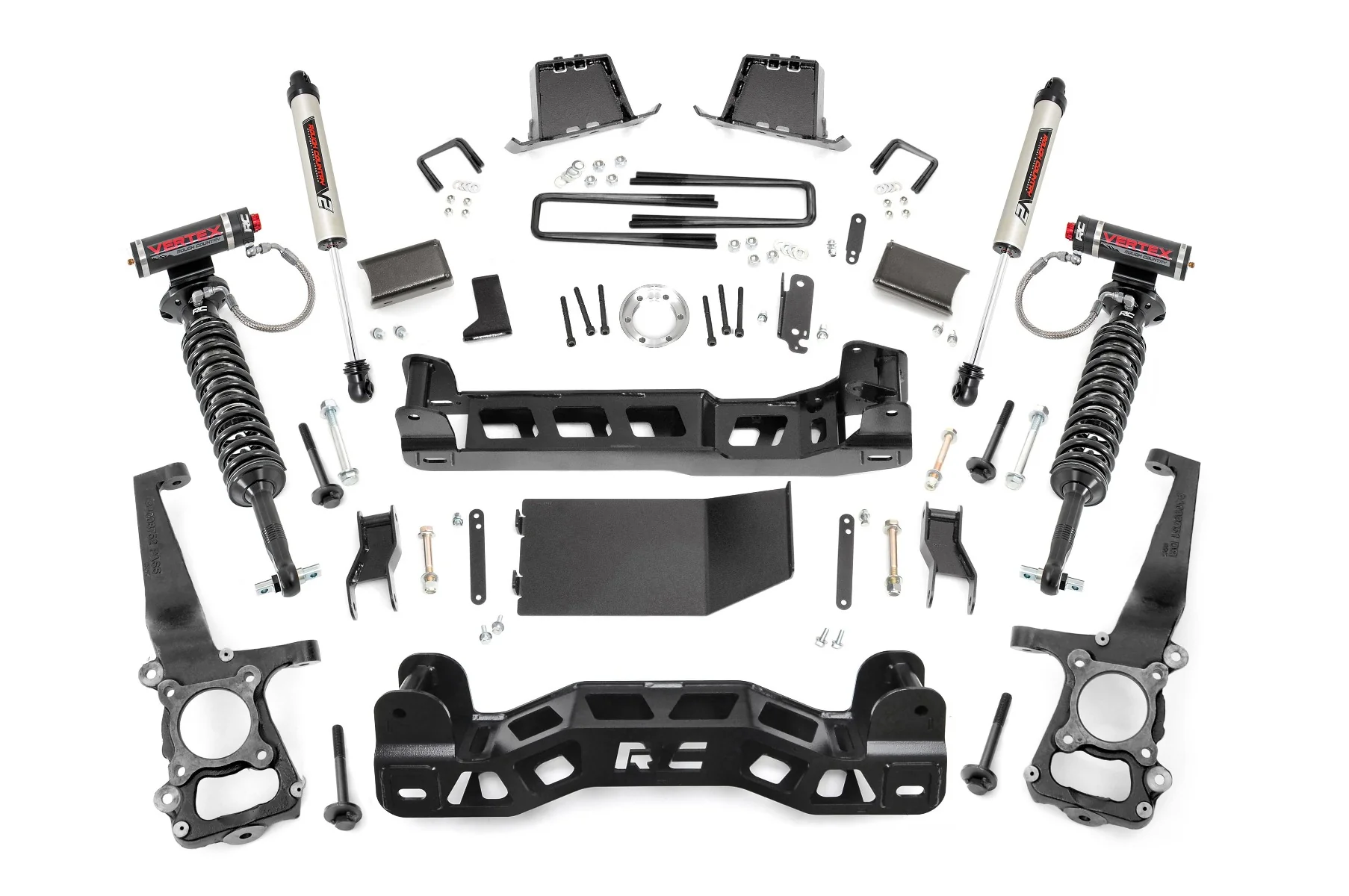 Rough Country - 6 Inch Lift Kit - Vertex/V2 - Ford F-150 4WD (2011-2013) - Image 2
