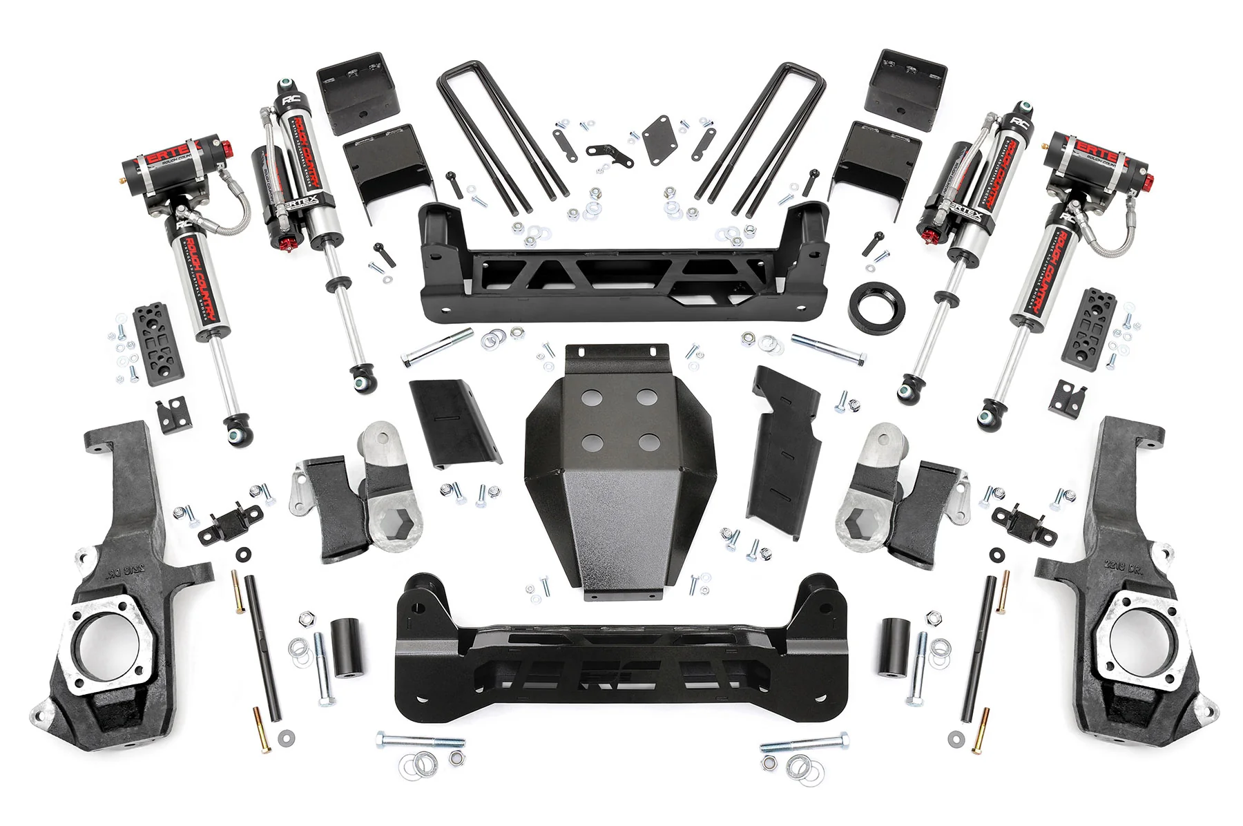 Rough Country - 7.5 Inch Lift Kit - NTD - Vertex - Chevy/GMC 2500HD/3500HD (11-19) - Image 4