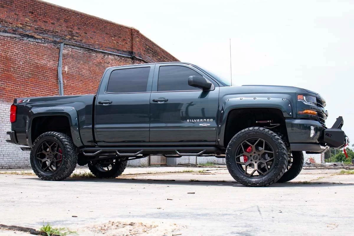Rough Country - 7 Inch Lift Kit - Bracket - Vertex/V2 Shks - Chevy/GMC 1500 (14-16) - Image 8